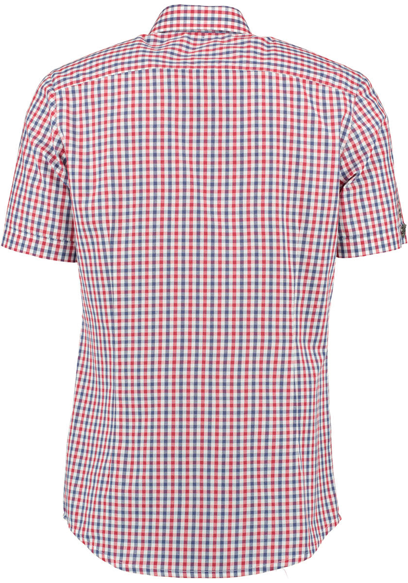 OS Trachten Trachtenhemd Slim Fit Bleri
