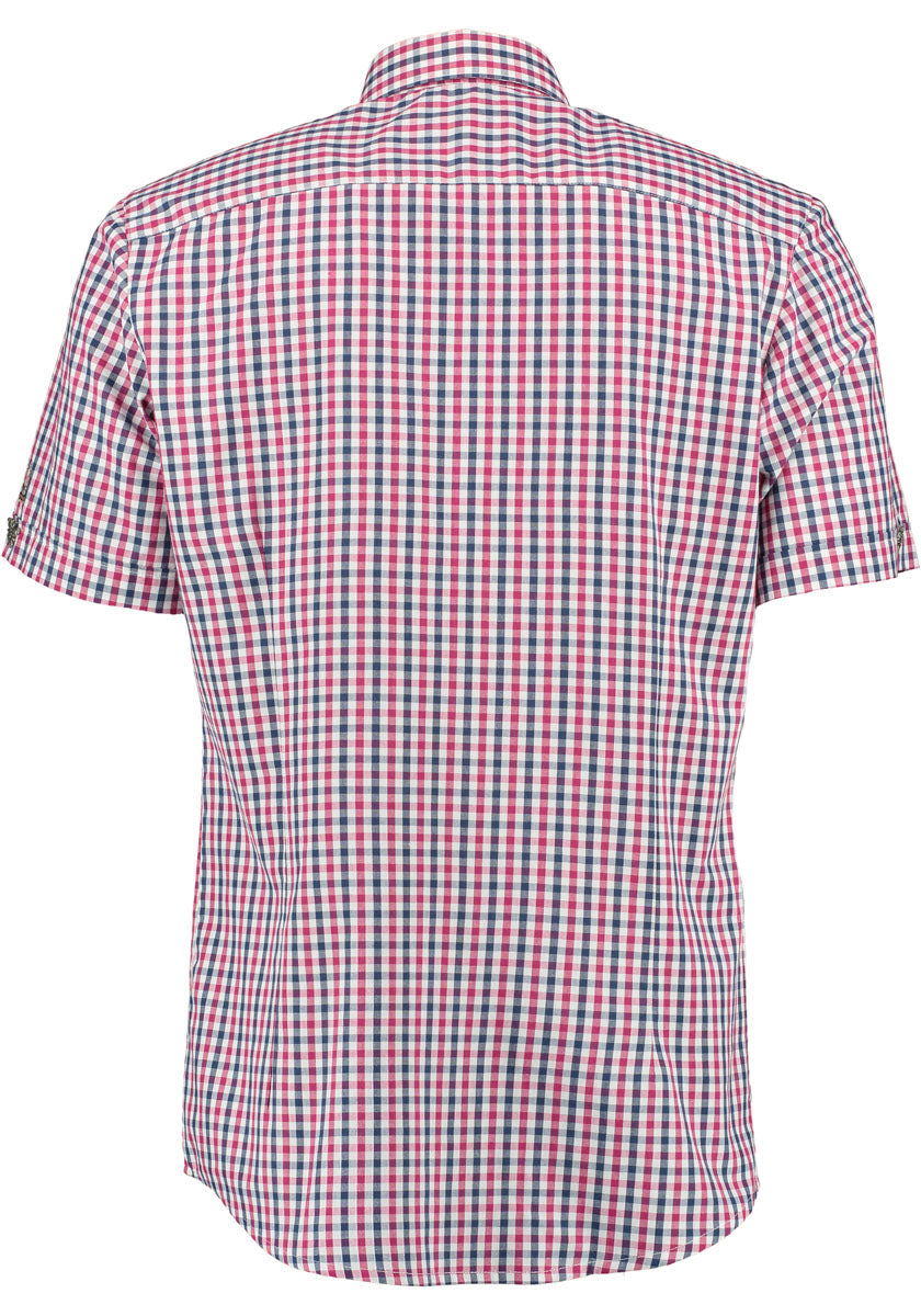 OS Trachten Trachtenhemd Slim Fit Bleri
