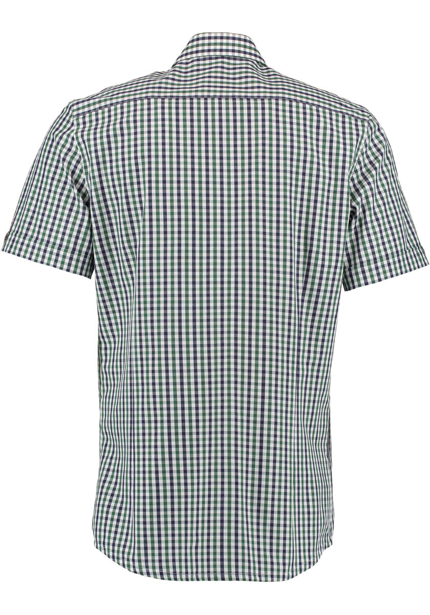 OS Trachten Trachtenhemd Slim Fit Bleri
