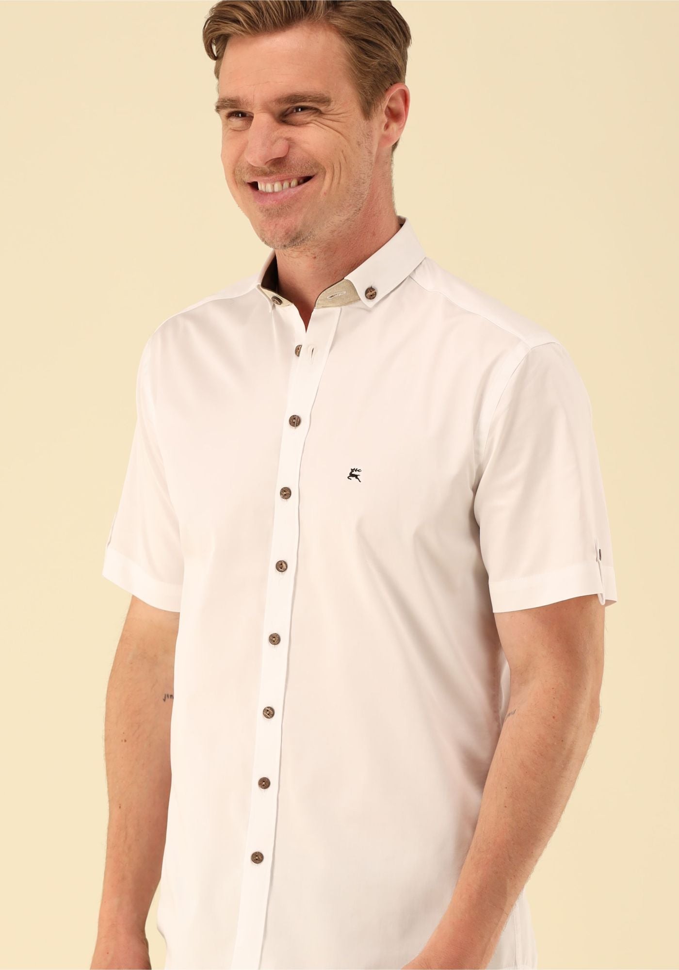 Gipfelstürmer Trachtenhemd Slim Fit Huguni