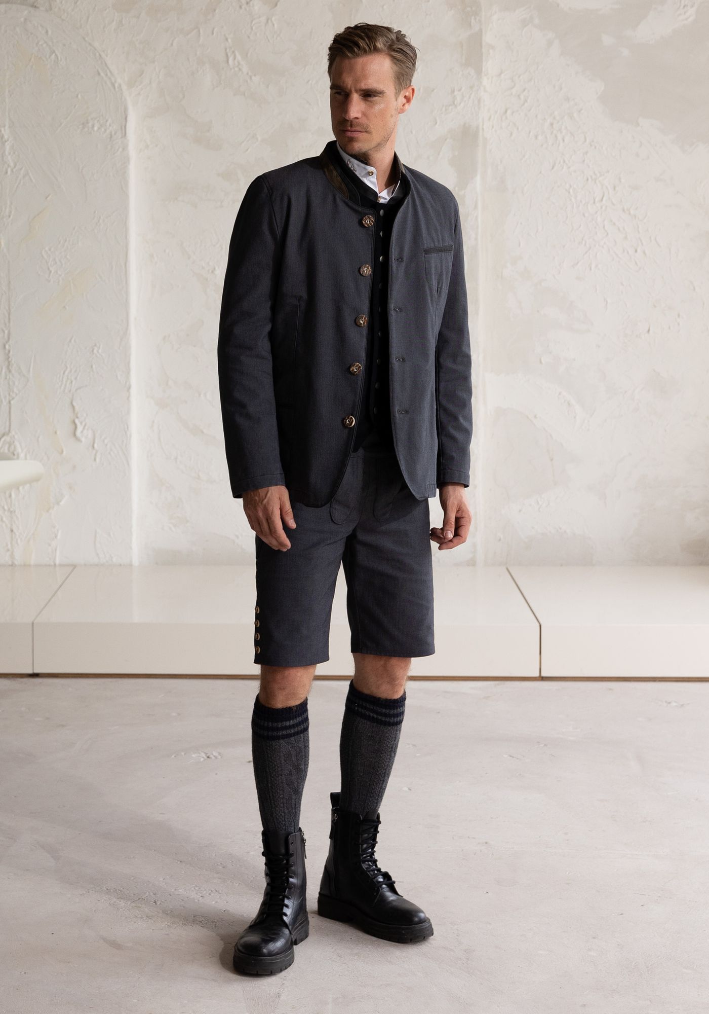 Gipfelstürmer Trachtenjanker Slim Fit Bolago