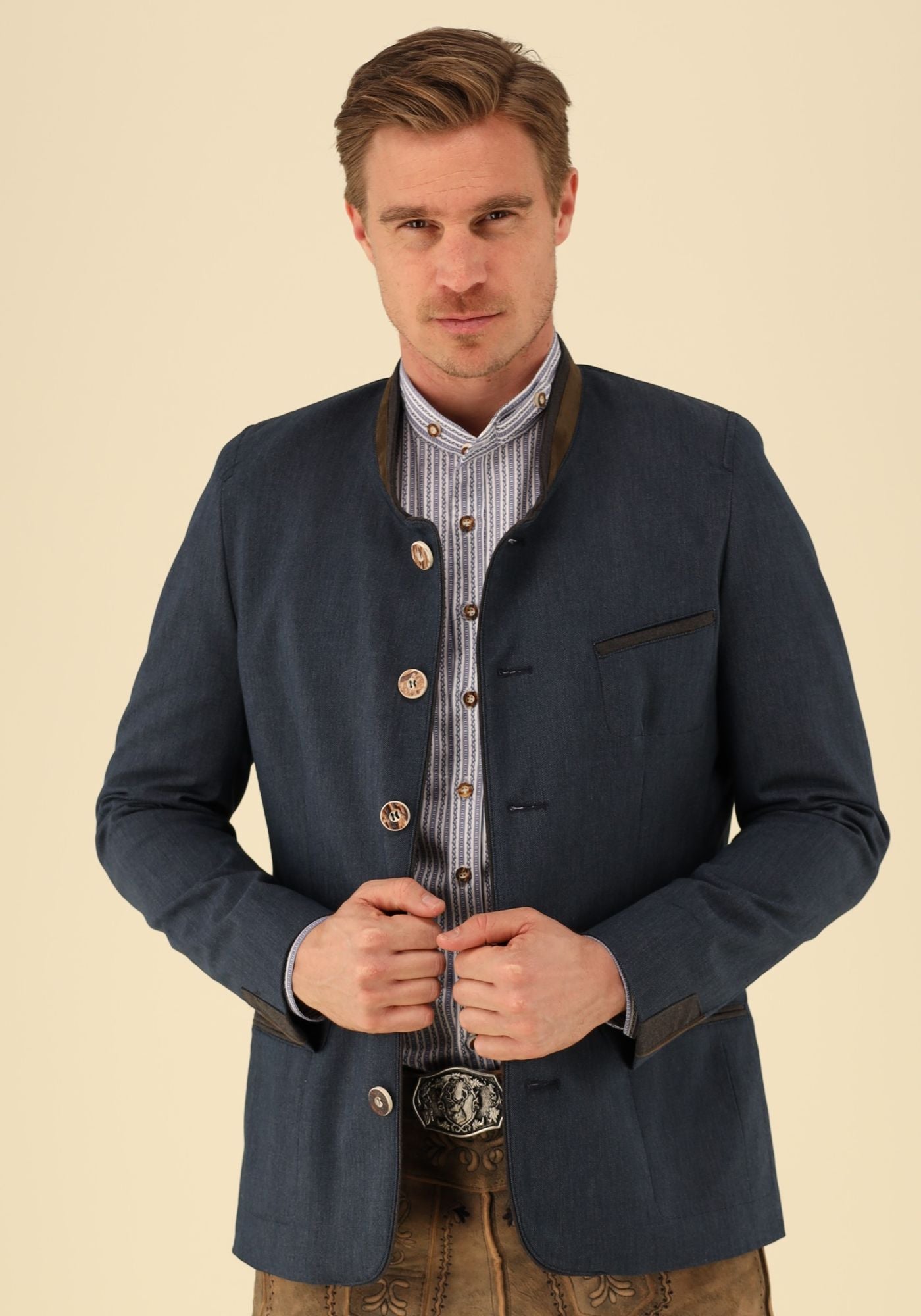 Gipfelstürmer Trachtenjanker Slim Fit Bolago