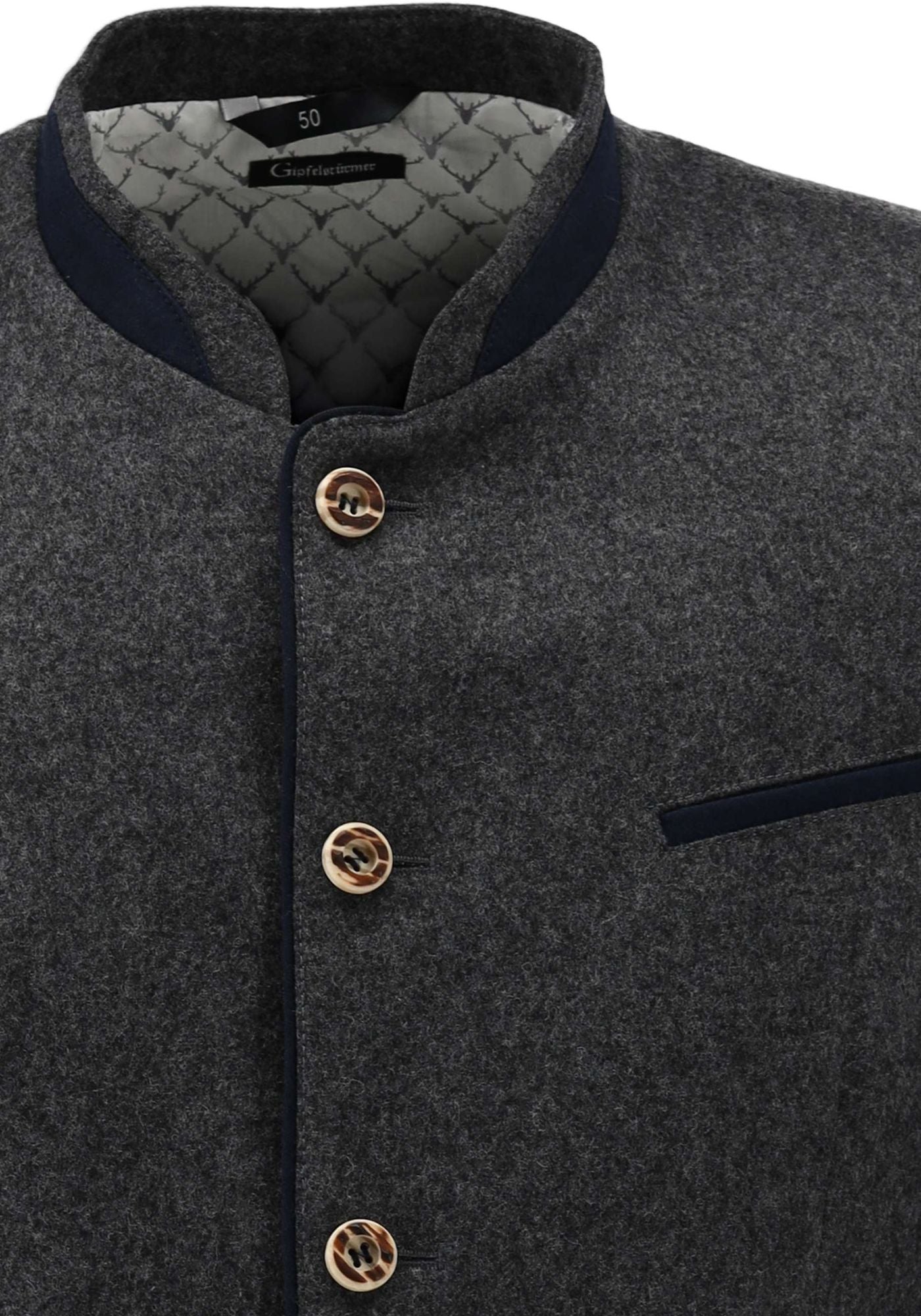 Gipfelstürmer Trachtenjanker Slim Fit Evirio