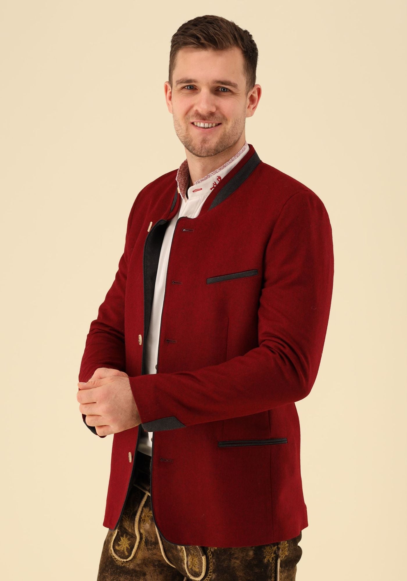 Gipfelstürmer Trachtenjanker Slim Fit Evirio