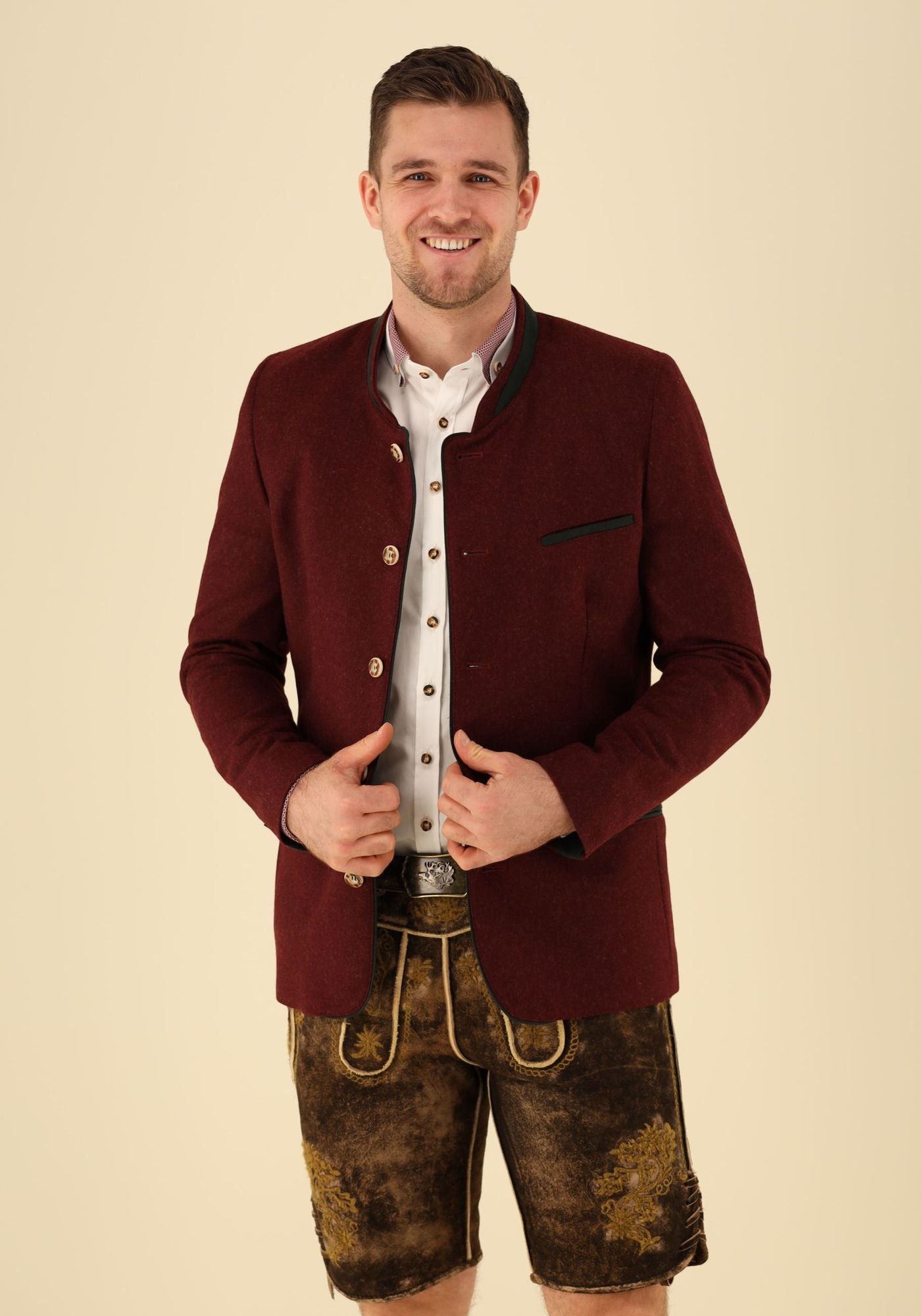 Gipfelstürmer Trachtenjanker Slim Fit Evirio