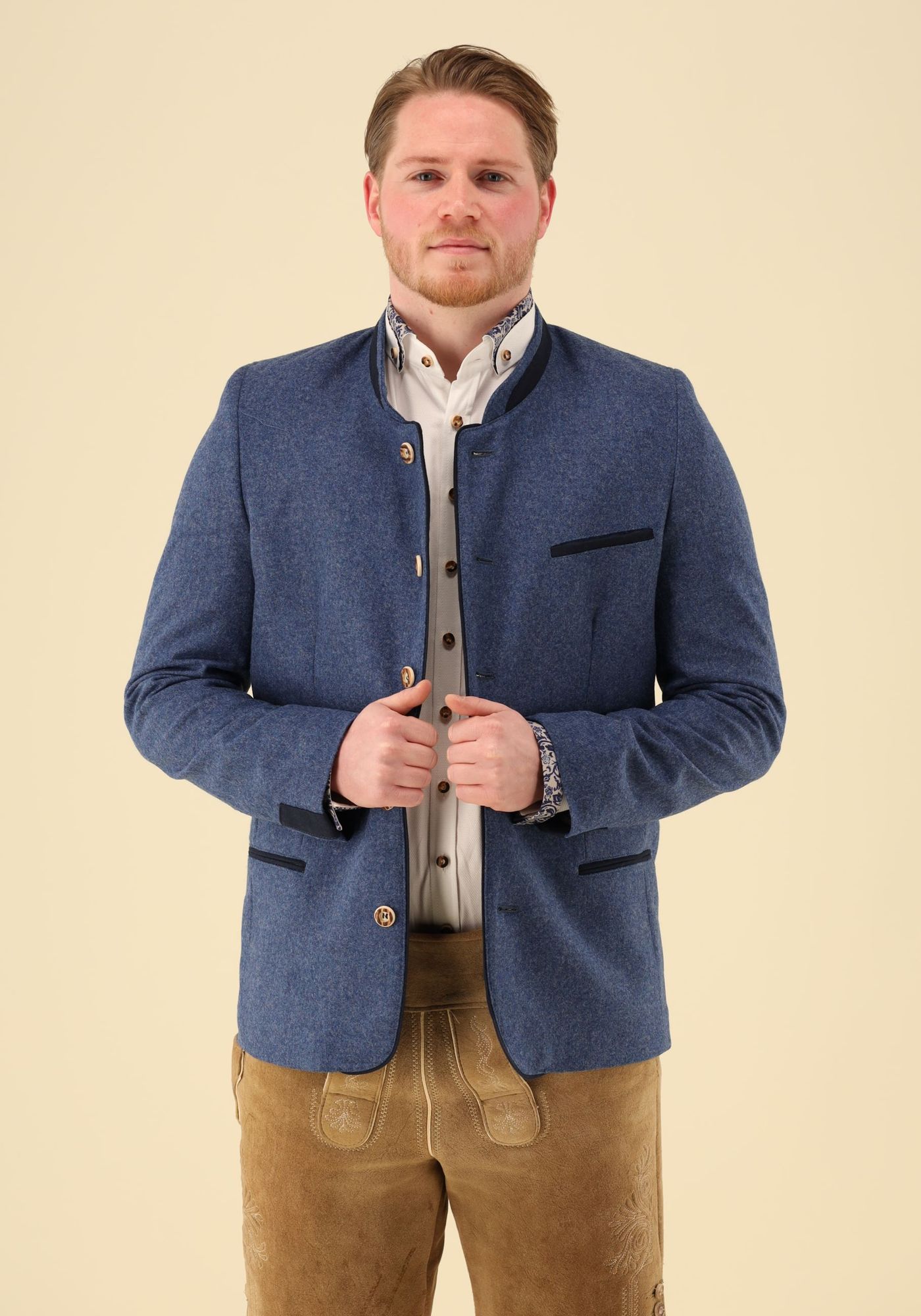 Gipfelstürmer Trachtenjanker Slim Fit Evirio