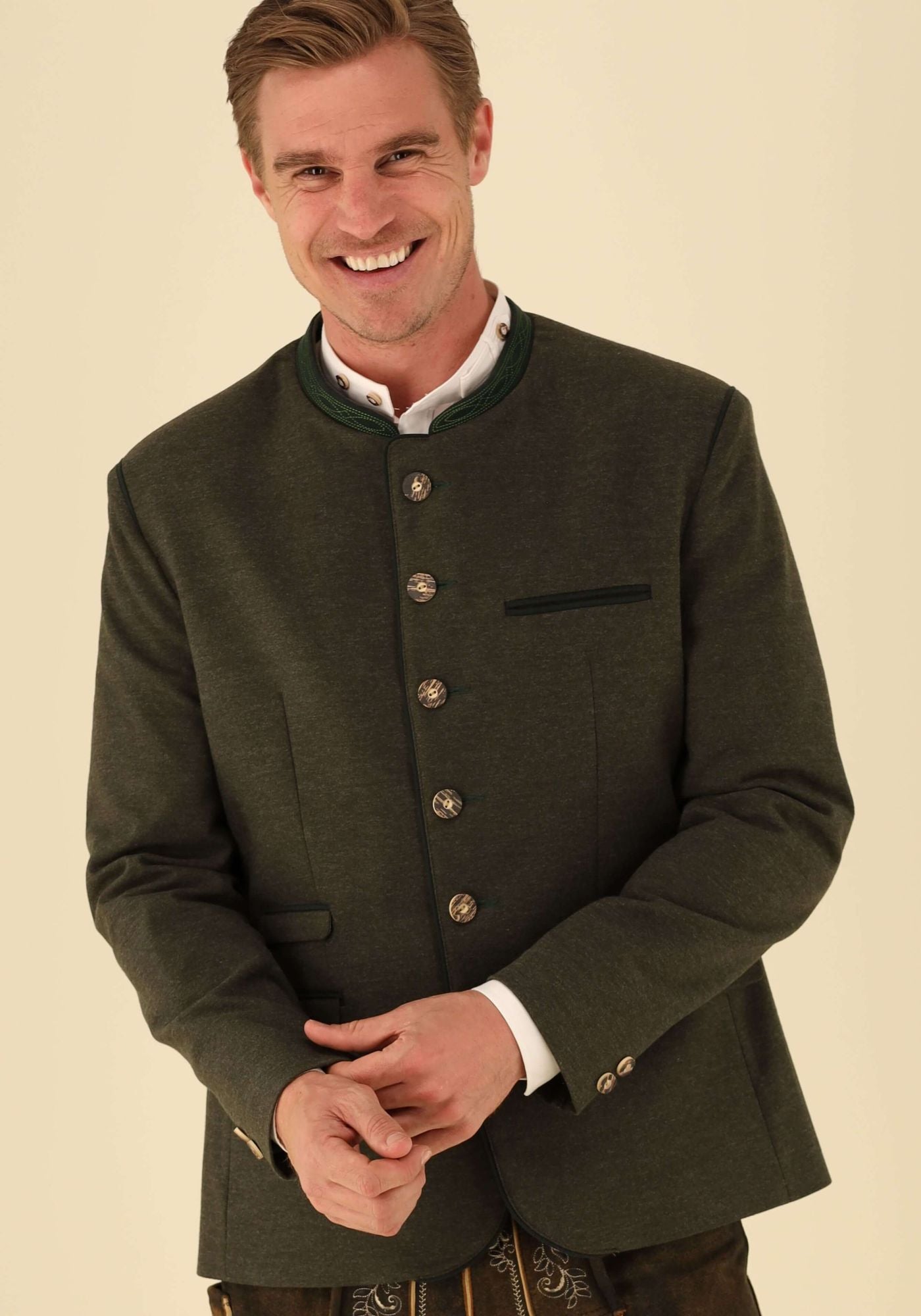 Gipfelstürmer Trachtenjanker Slim Fit Evirio