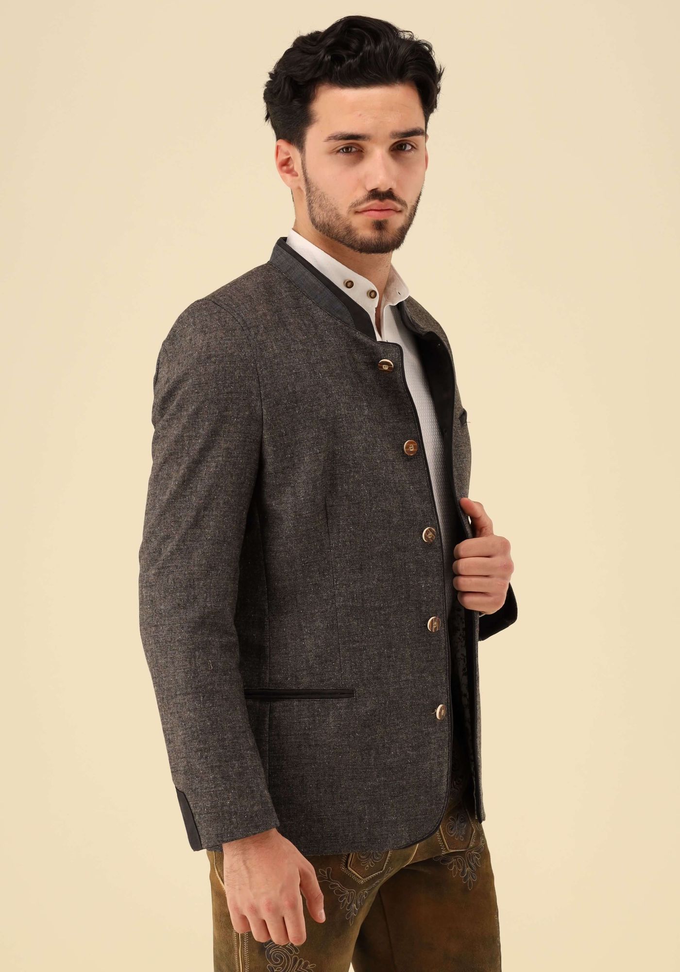 Gipfelstürmer Trachtenjanker Slim Fit Ekadi