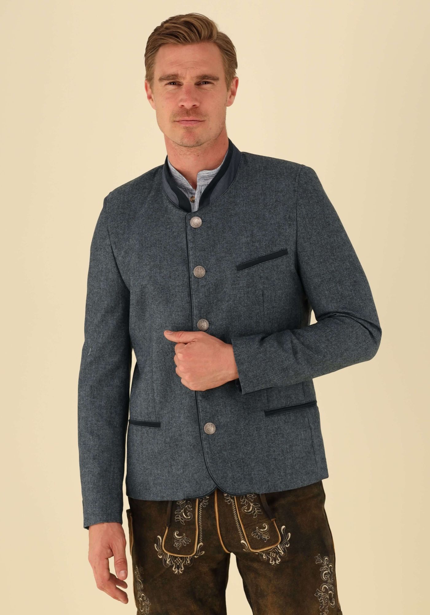 Gipfelstürmer Trachtensakko Slim Fit  Fogee