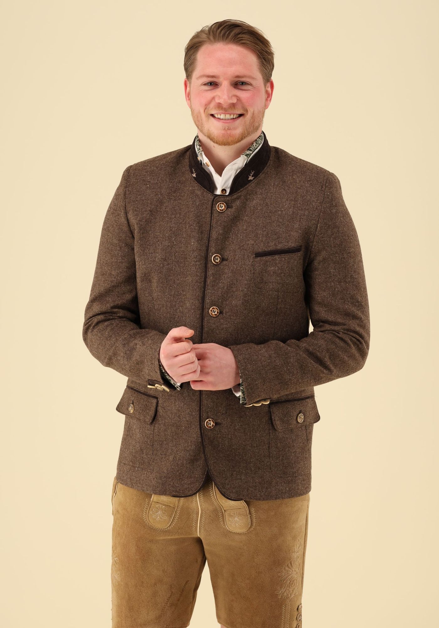 Gipfelstürmer Trachtensakko Slim Fit Xenimo