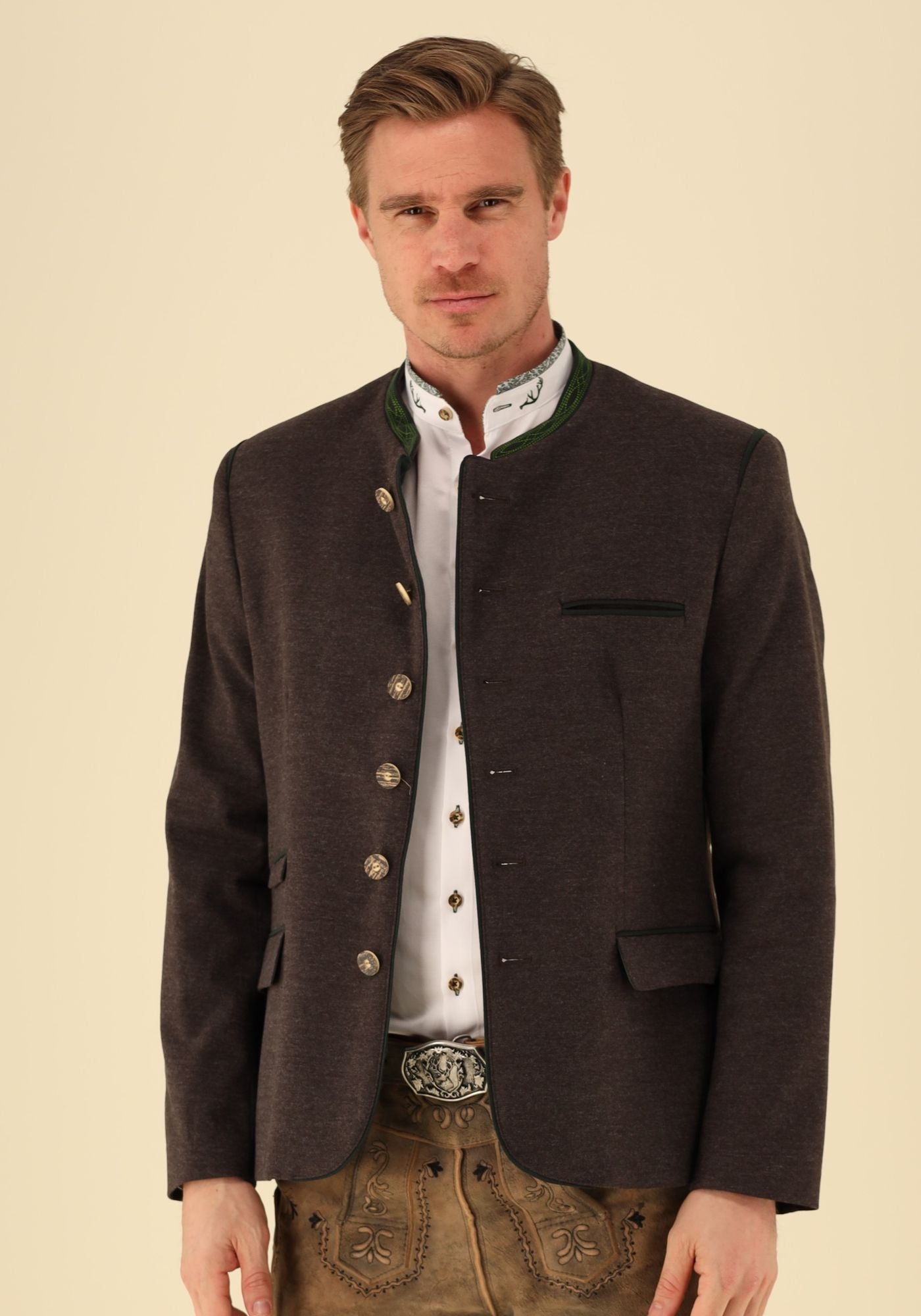 Gipfelstürmer Trachtensakko Slim Fit Ebaxu