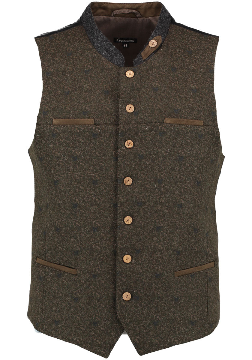 Gipfelstürmer Trachtenweste Slim Fit Xotara