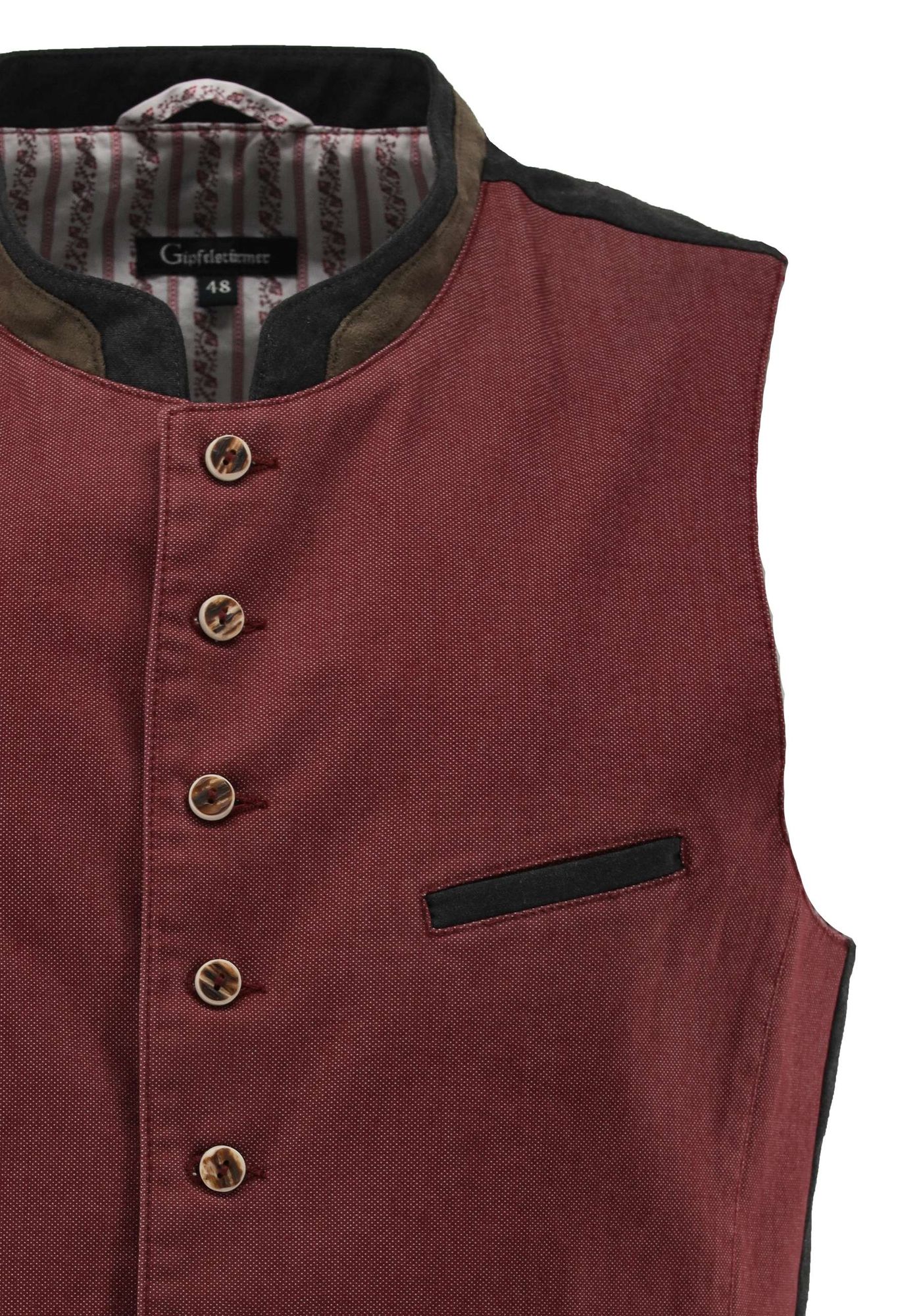 Gipfelstürmer Trachtenweste Slim Fit Stise