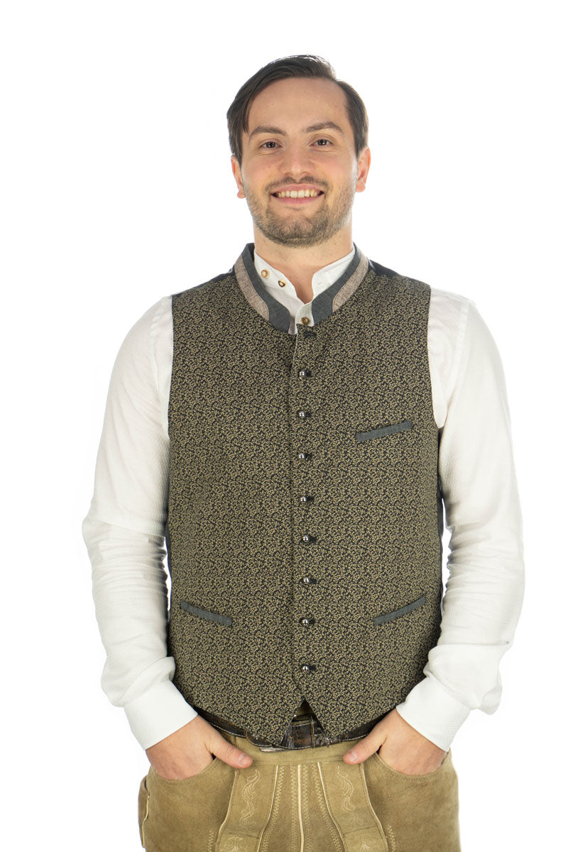 Gipfelstürmer Trachtenweste Slim Fit Ladebe