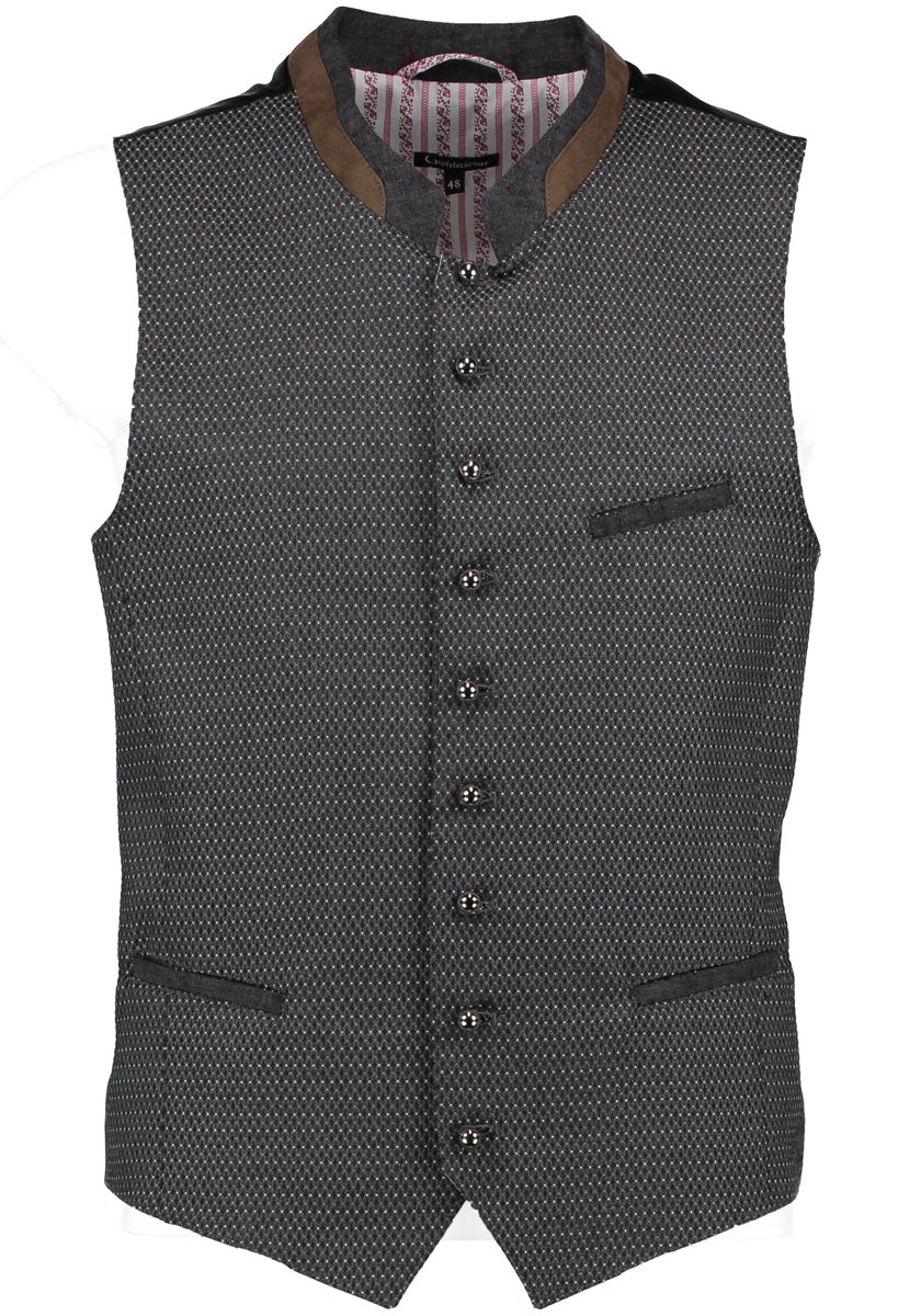 Gipfelstürmer Trachtenweste Slim Fit Dario