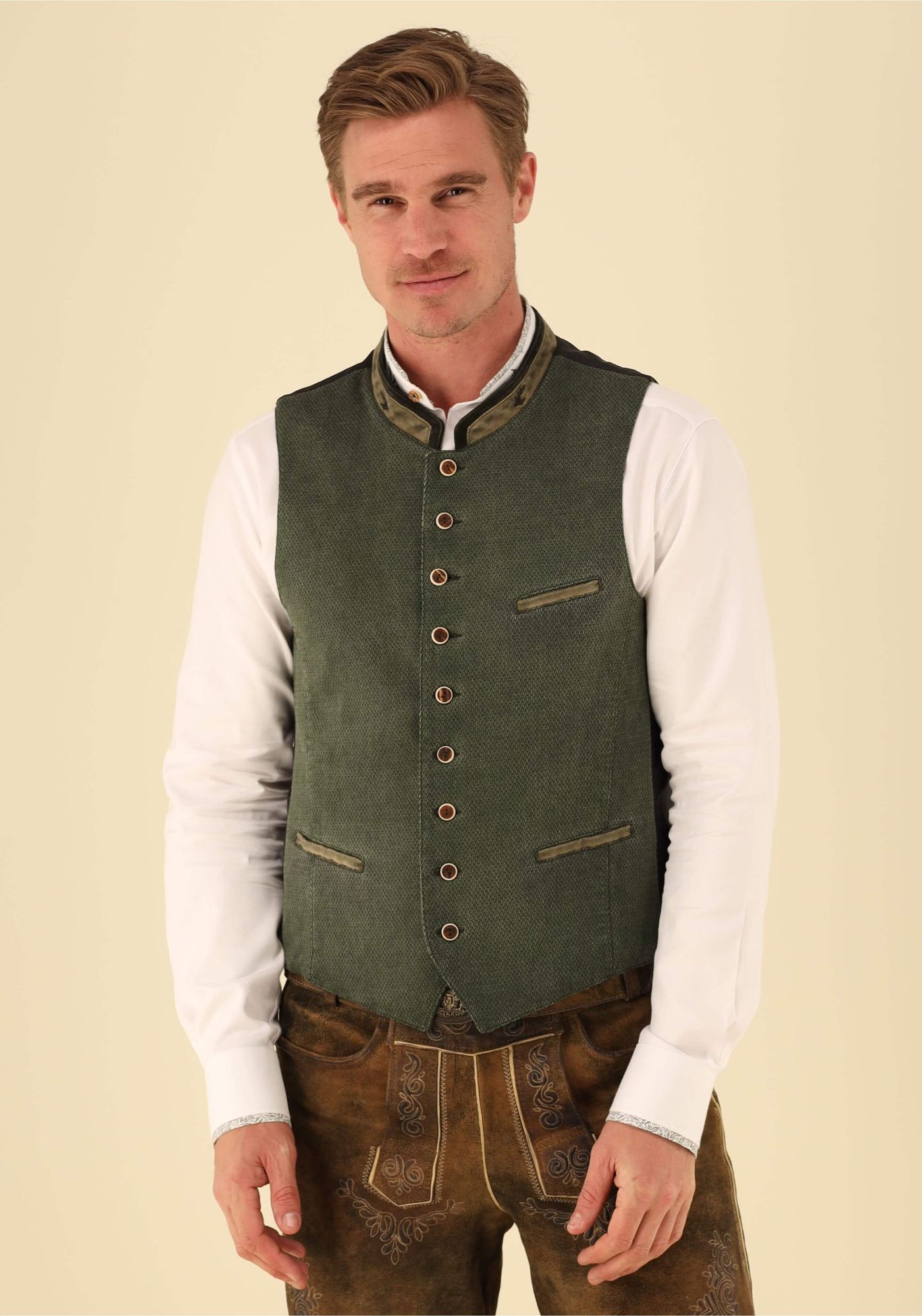 Gipfelstürmer Trachtenweste Slim Fit  Volano