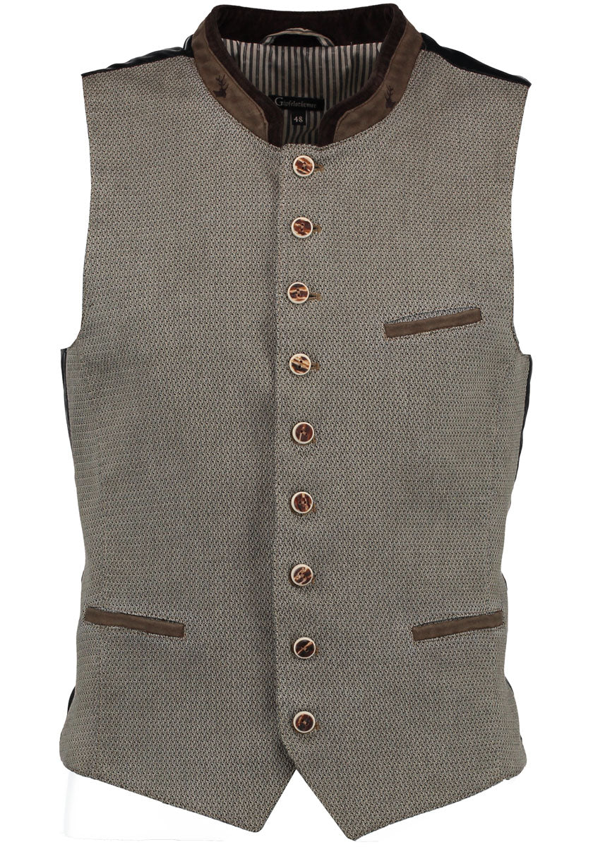 Gipfelstürmer Trachtenweste Slim Fit  Volano