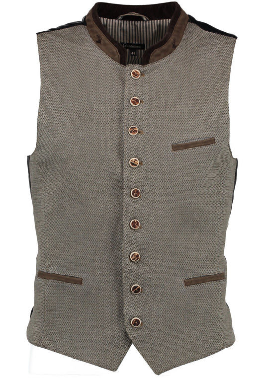 Gipfelstürmer Trachtenweste Slim Fit  Volano