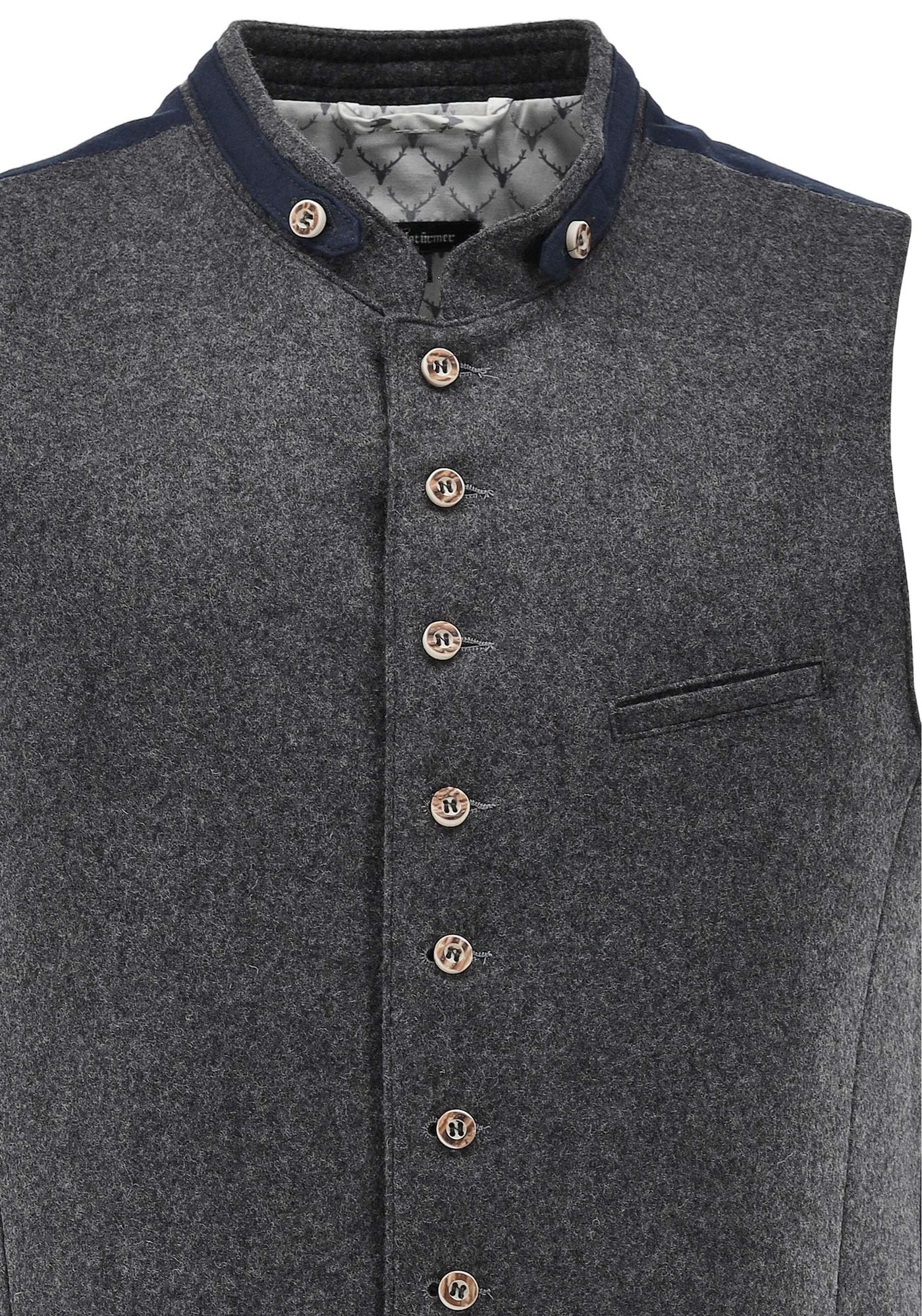 Gipfelstürmer Trachtenweste Slim Fit Bagil