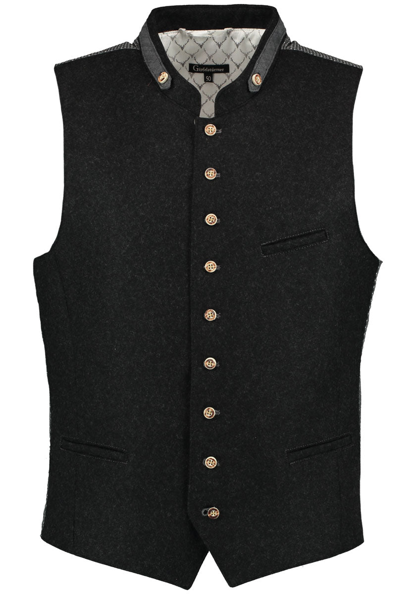 Gipfelstürmer Trachtenweste Slim Fit Bagil