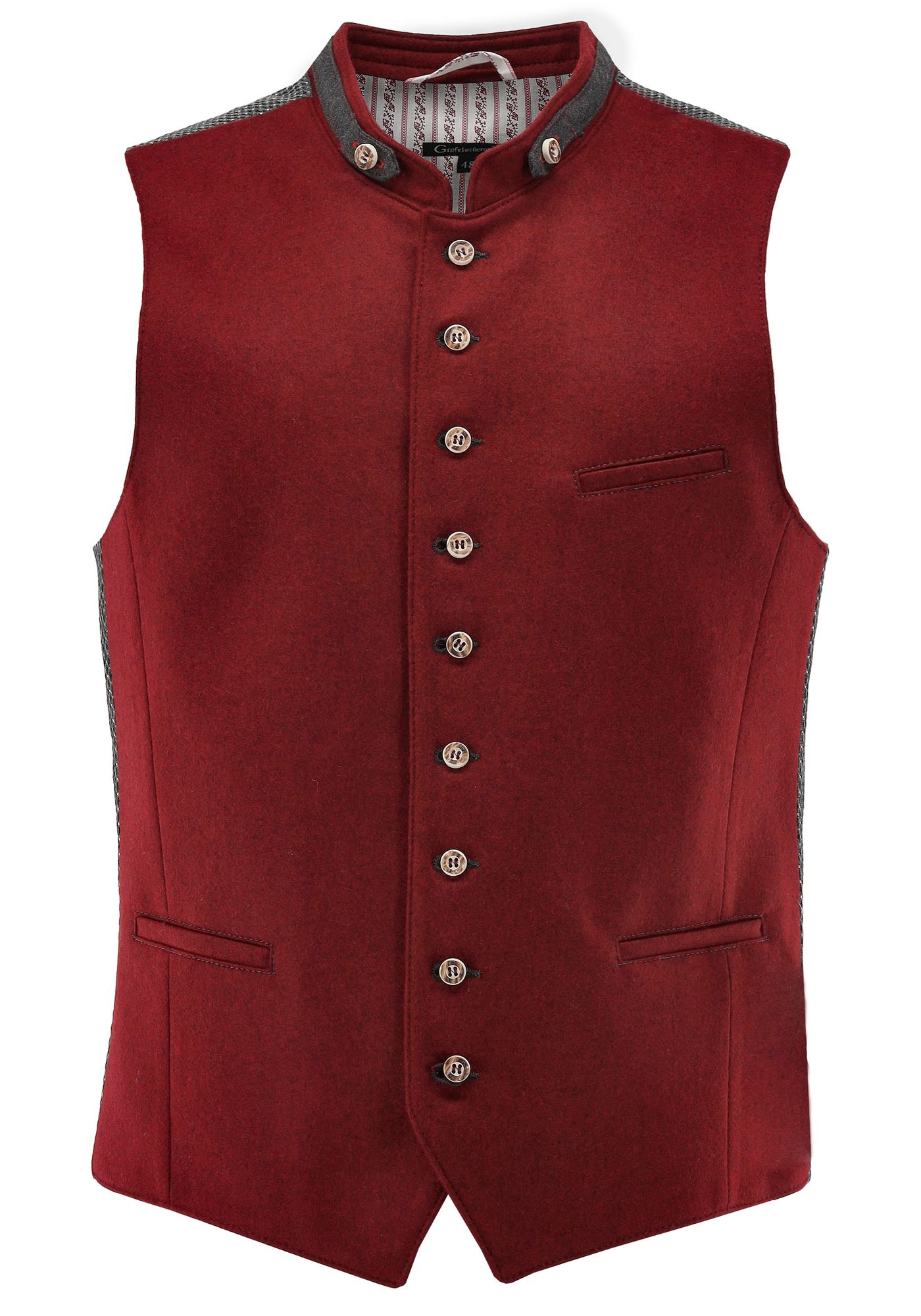 Gipfelstürmer Trachtenweste Slim Fit Bagil