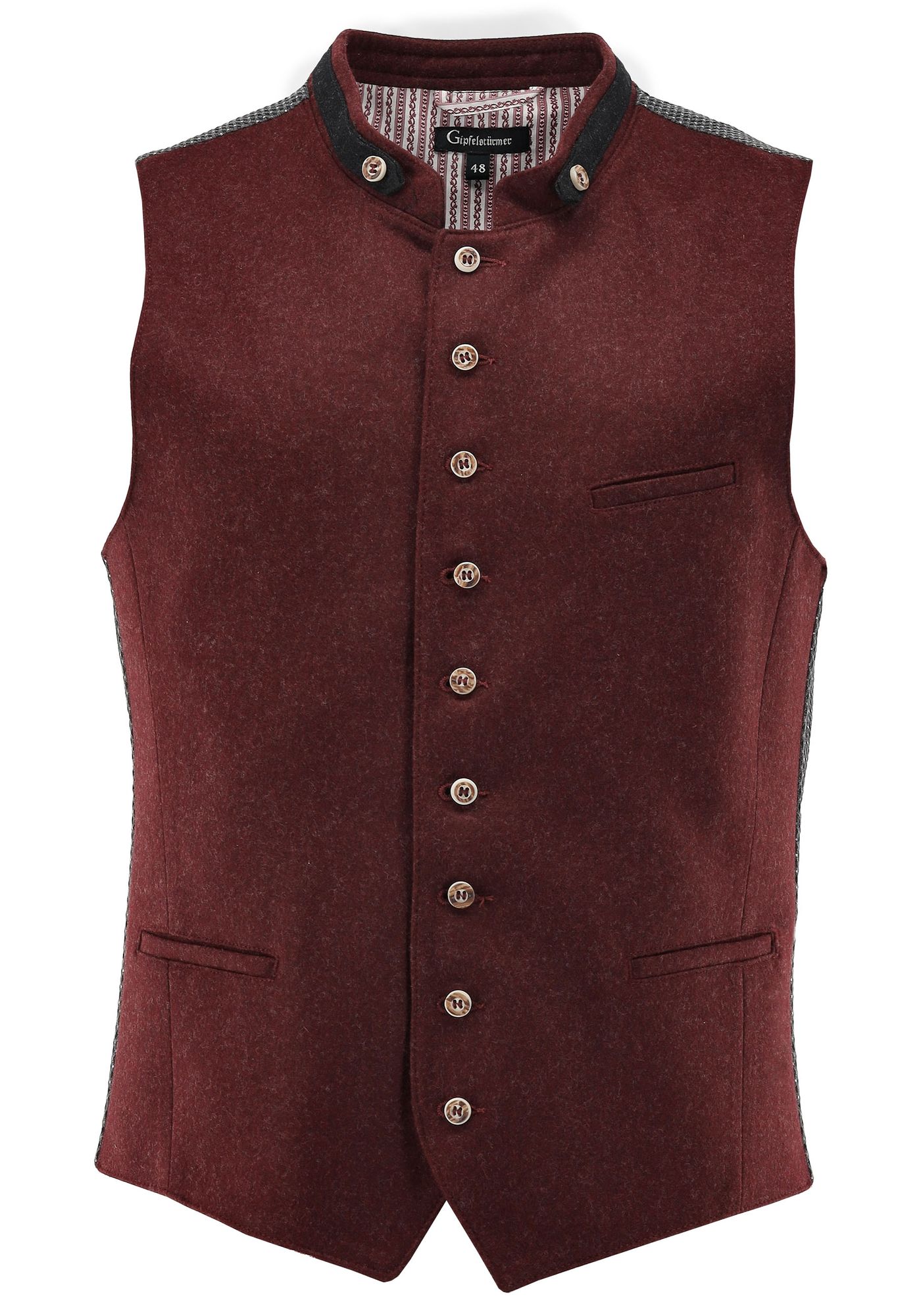 Gipfelstürmer Trachtenweste Slim Fit Bagil