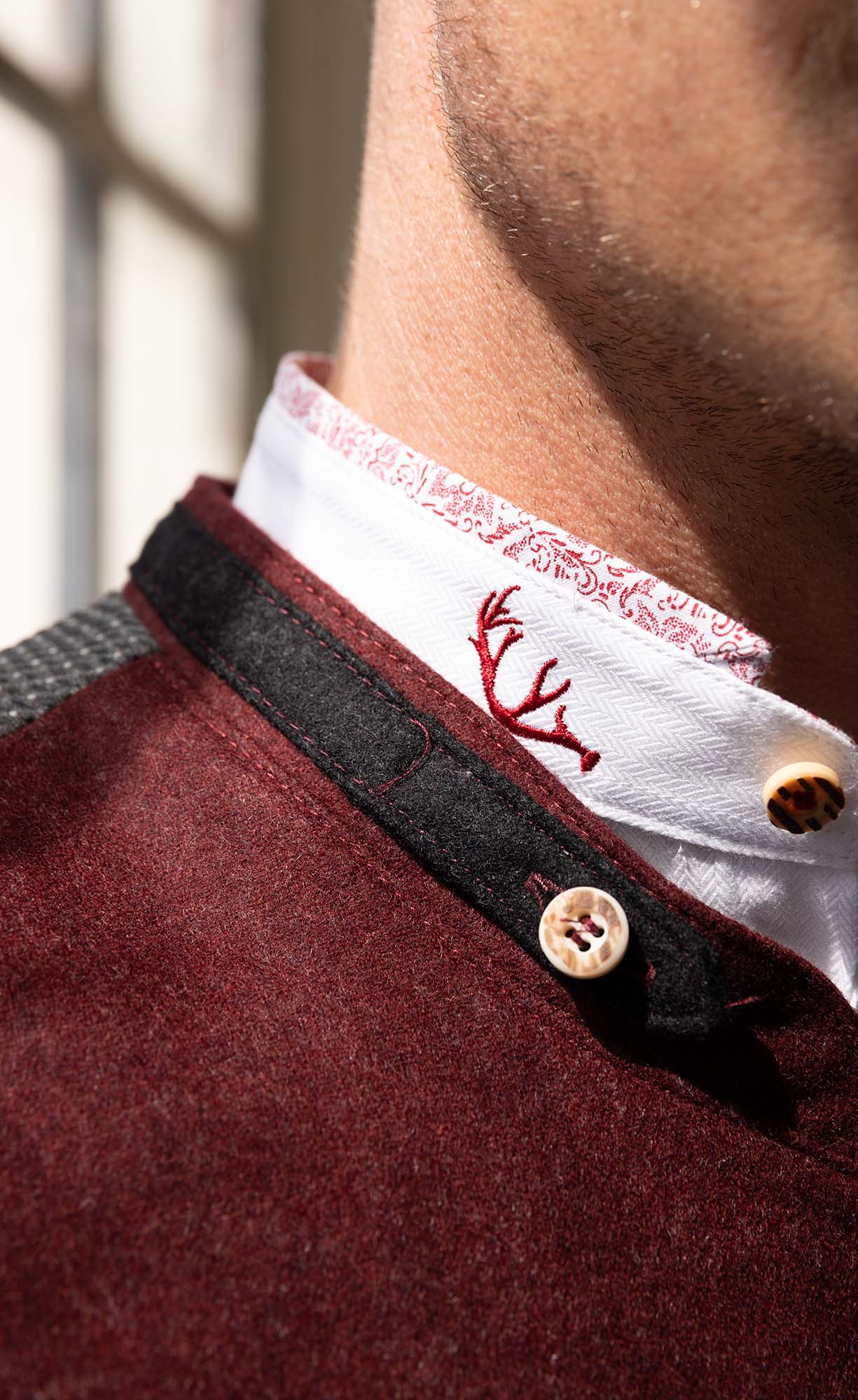 Gipfelstürmer Trachtenweste Slim Fit Bagil