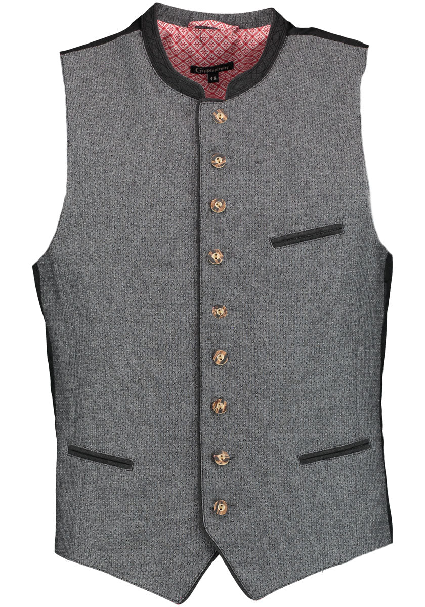 Gipfelstürmer Trachtenweste Slim Fit Krolu