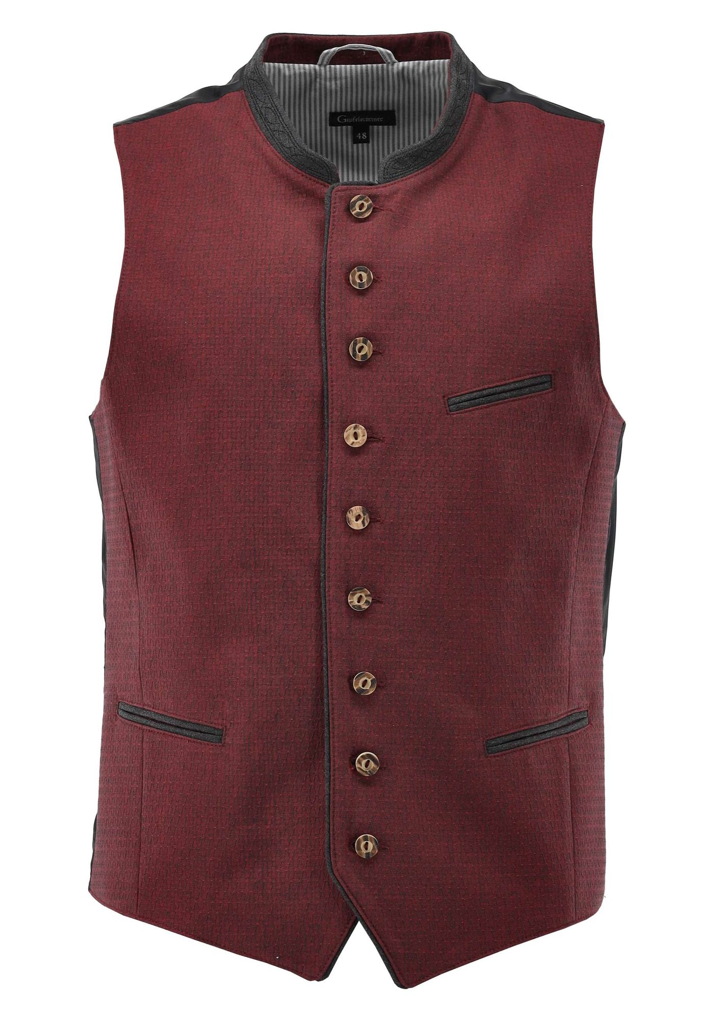 Gipfelstürmer Trachtenweste Slim Fit Krolu