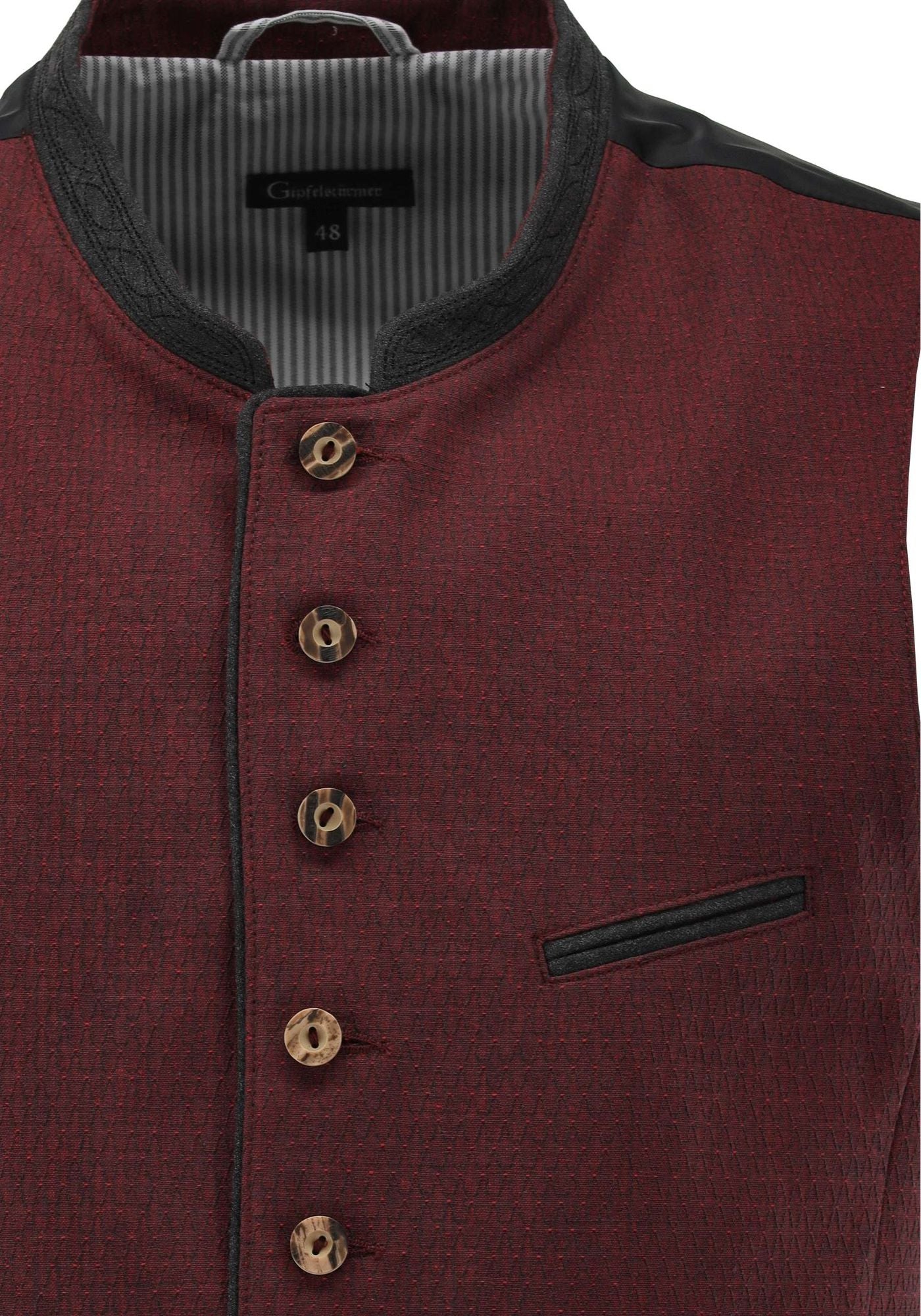 Gipfelstürmer Trachtenweste Slim Fit Krolu