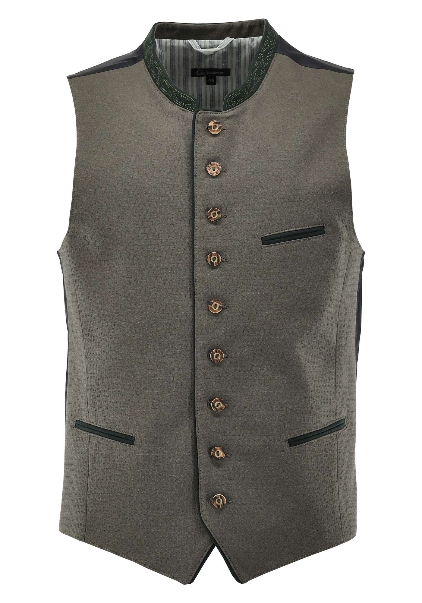 Gipfelstürmer Trachtenweste Slim Fit Krolu