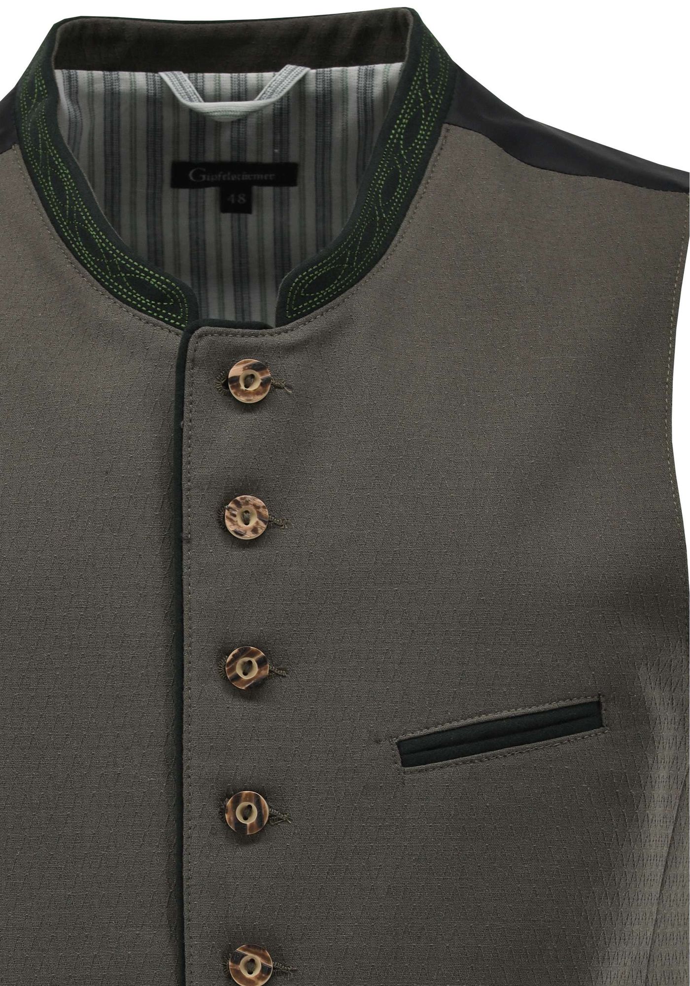 Gipfelstürmer Trachtenweste Slim Fit Krolu