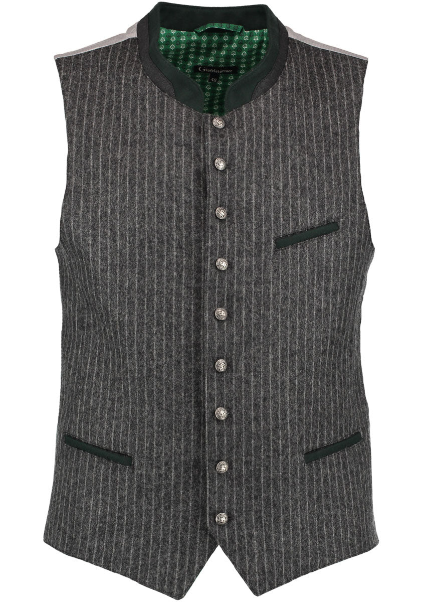 Gipfelstürmer Trachtenweste Slim Fit Lukelo