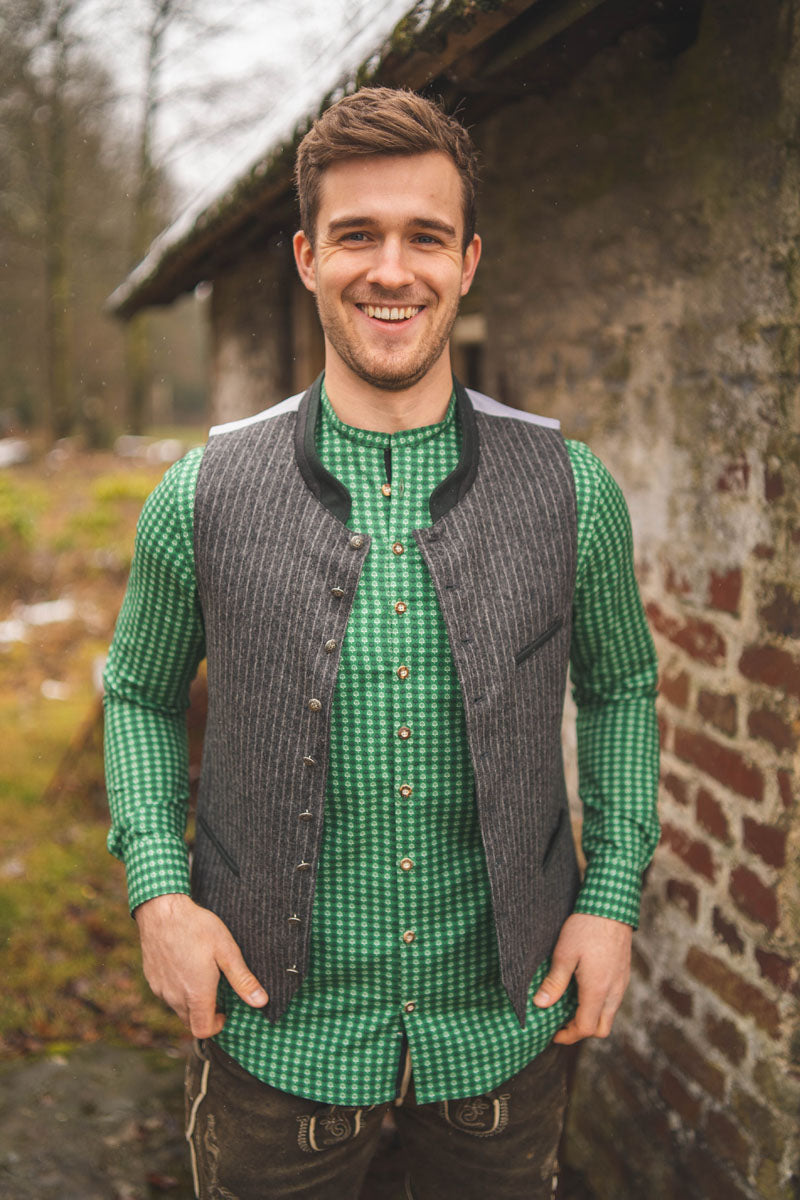 Gipfelstürmer Trachtenweste Slim Fit Lukelo