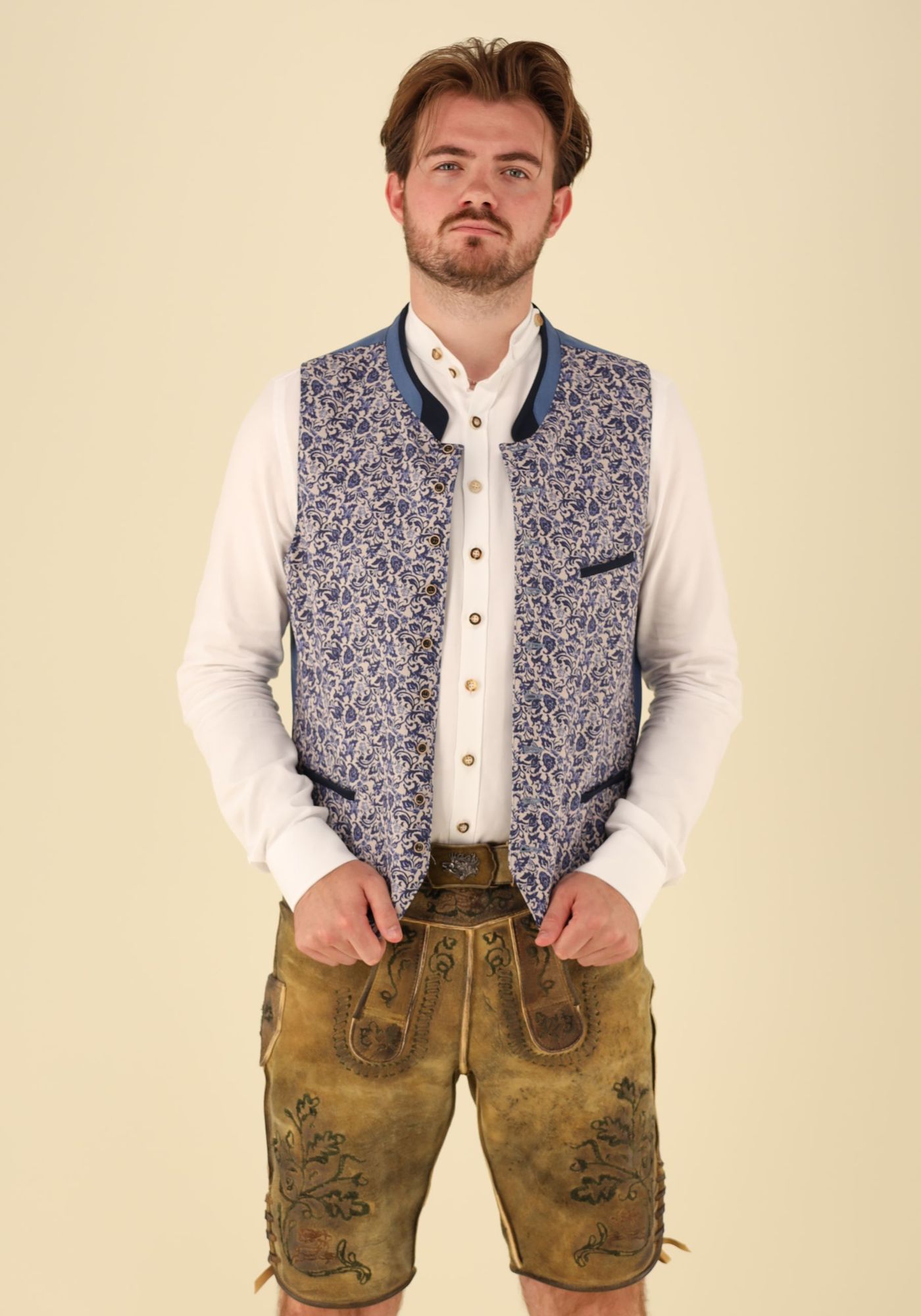 Gipfelstürmer Trachtenweste Slim Fit Kulup