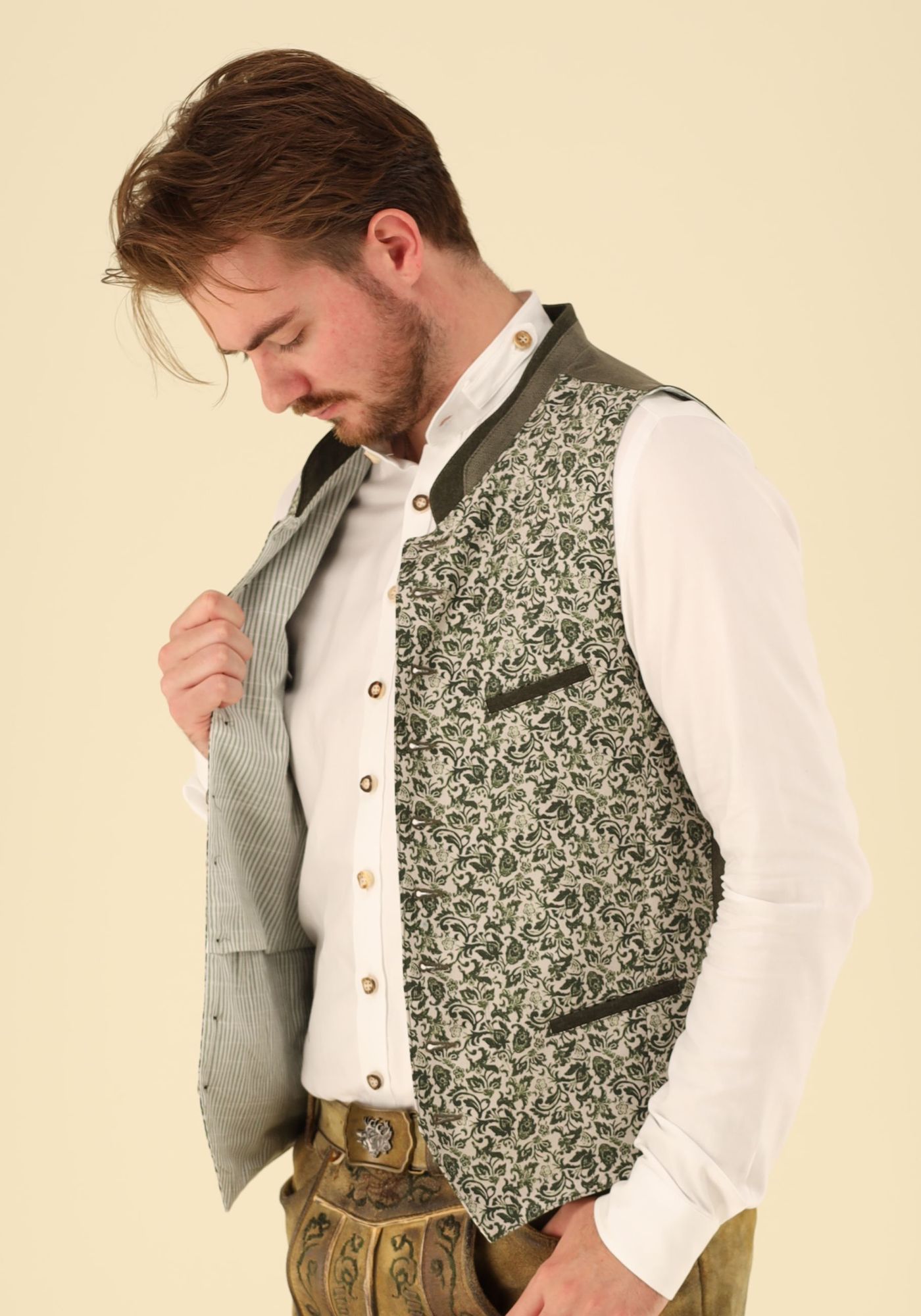 Gipfelstürmer Trachtenweste Slim Fit Kulup