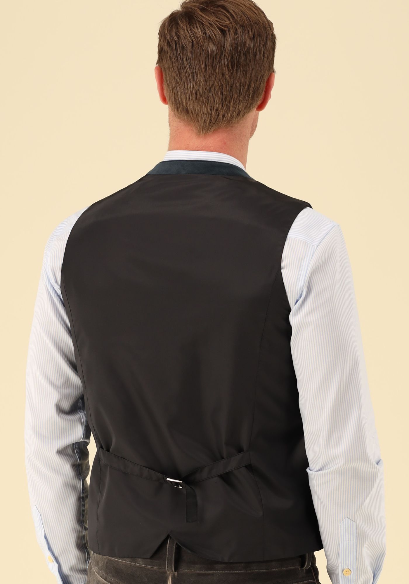 Gipfelstürmer Trachtenweste doppelreihig Slim Fit Kugoa