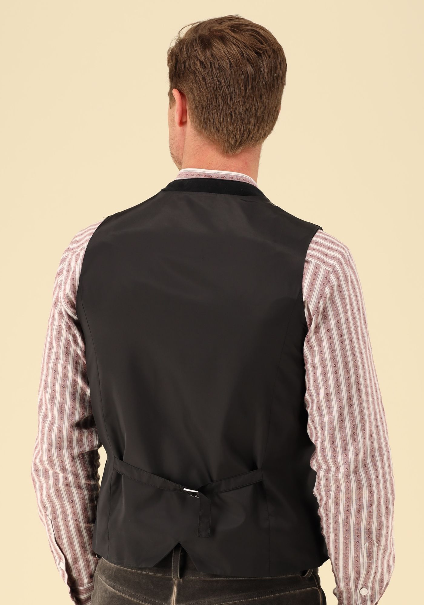Gipfelstürmer Trachtenweste doppelreihig Slim Fit Kugoa