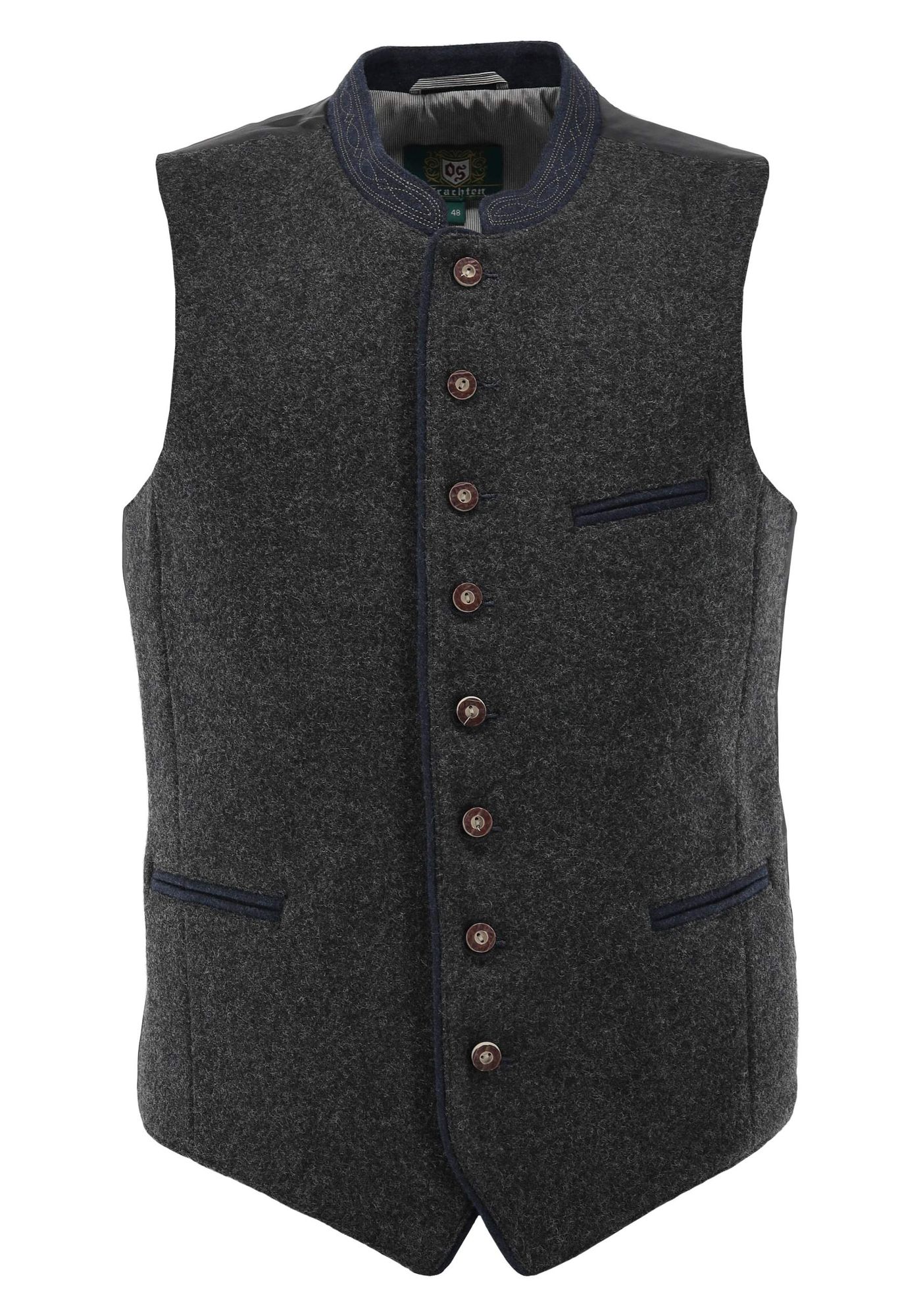 OS Trachten Trachtenweste Slim Fit Zapiu