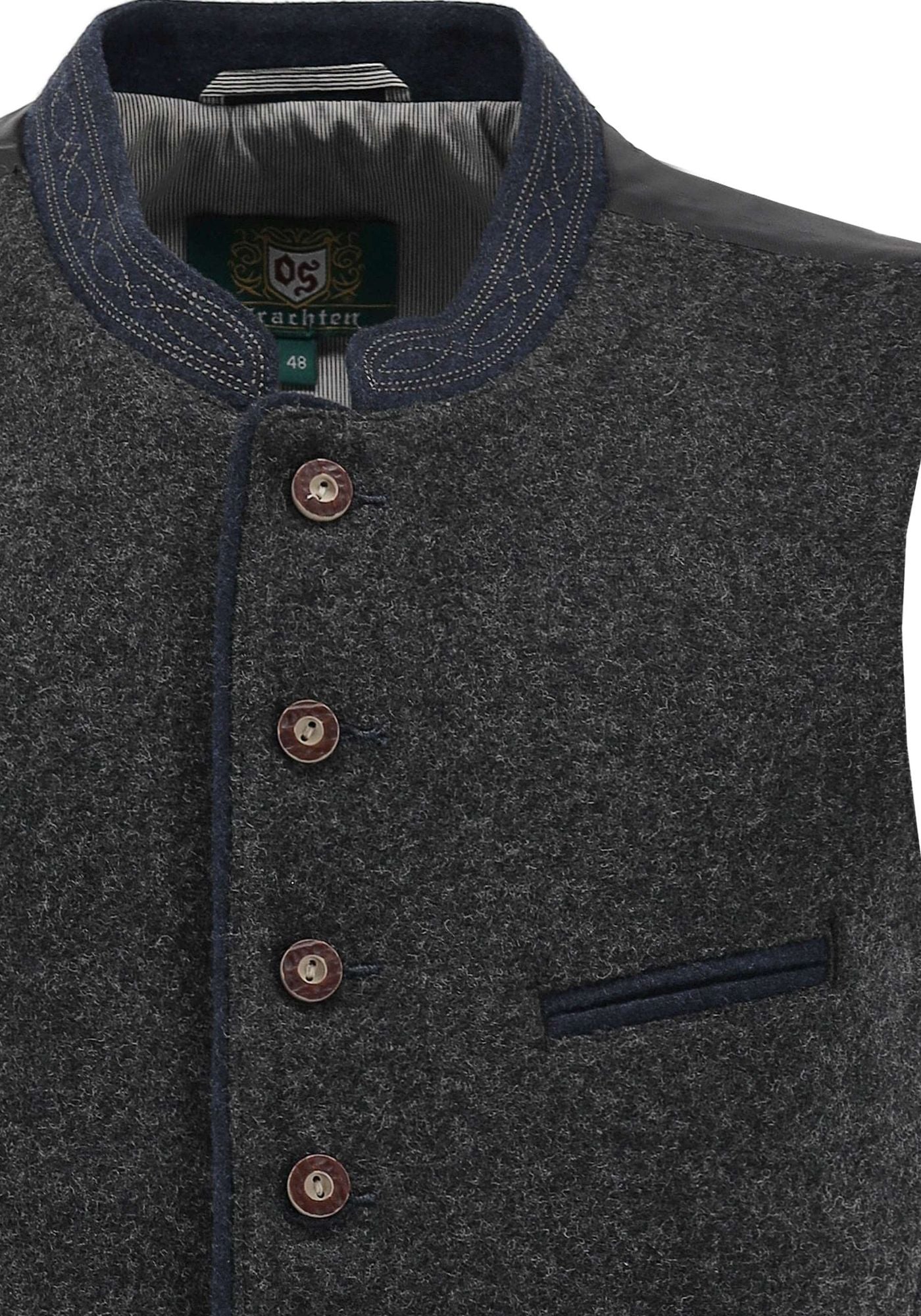 OS Trachten Trachtenweste Slim Fit Zapiu