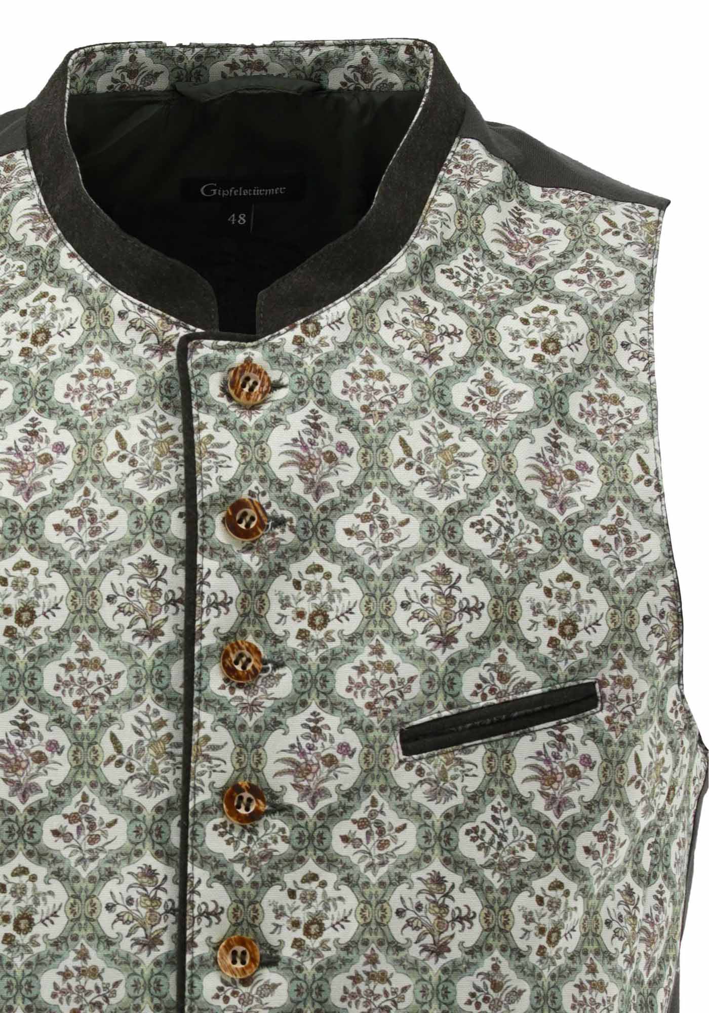 Gipfelstürmer Trachtenweste Slim Fit Qemira