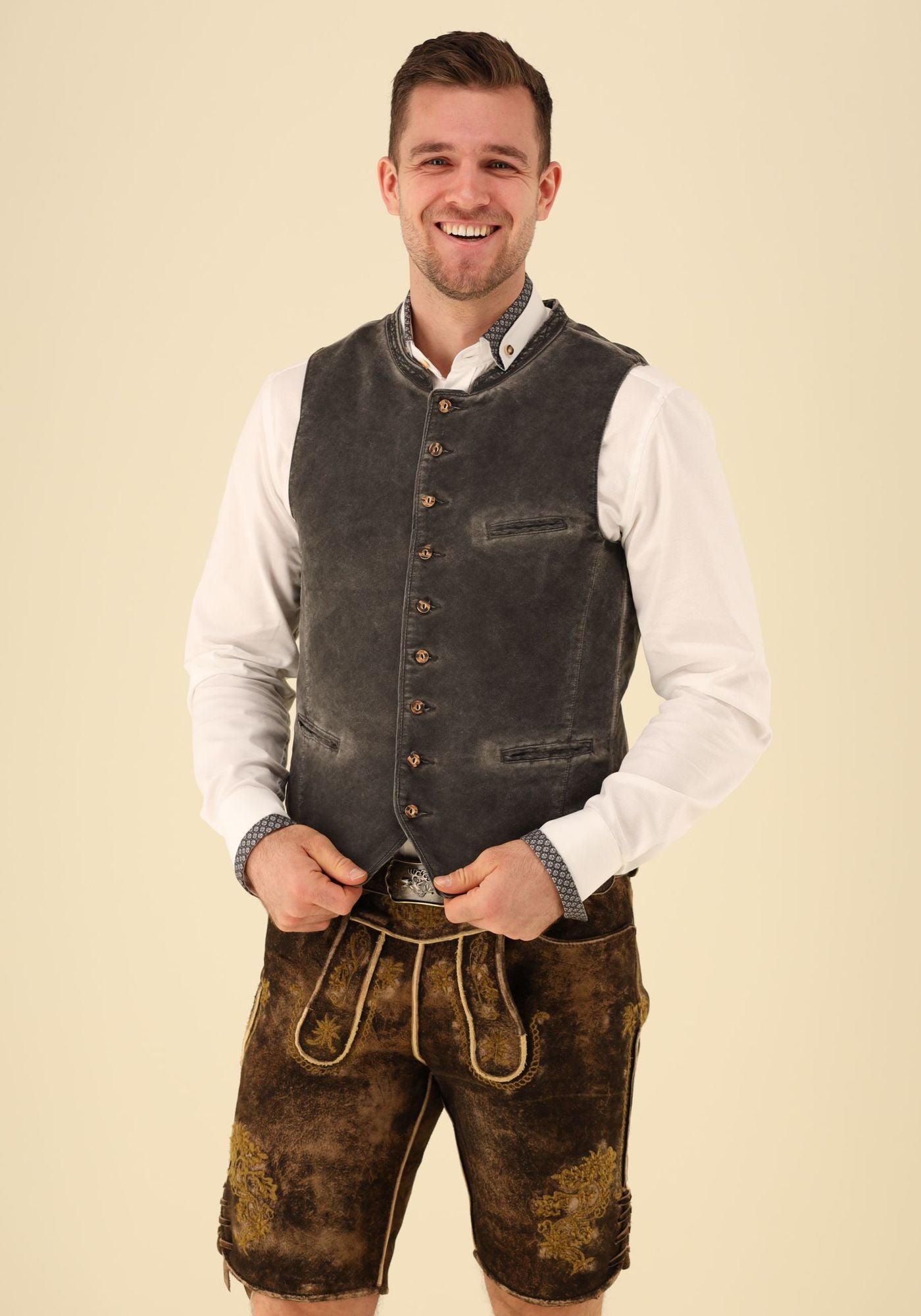 Gipfelstürmer Trachtenweste Slim Fit Torivi