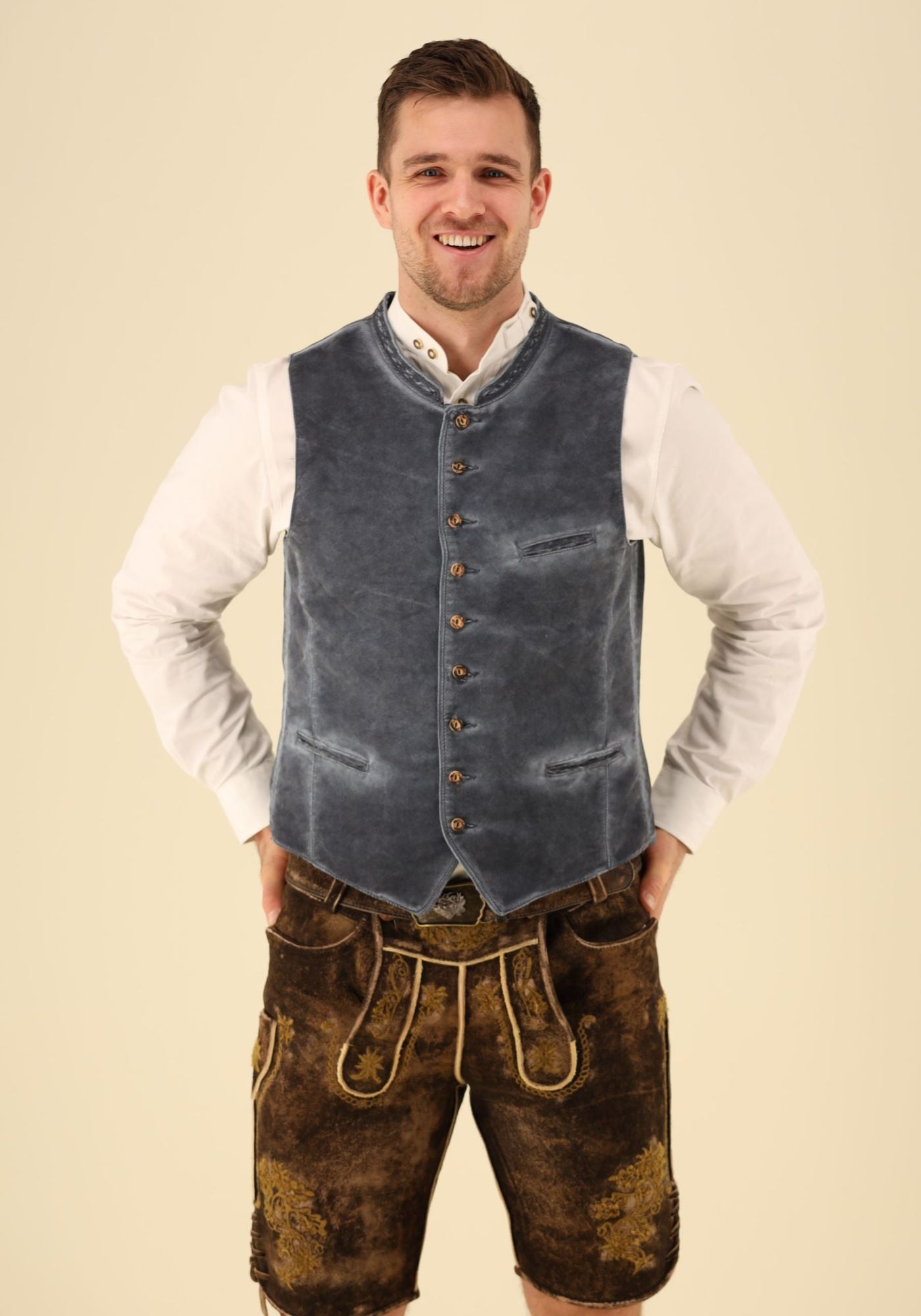 Gipfelstürmer Trachtenweste Slim Fit Torivi