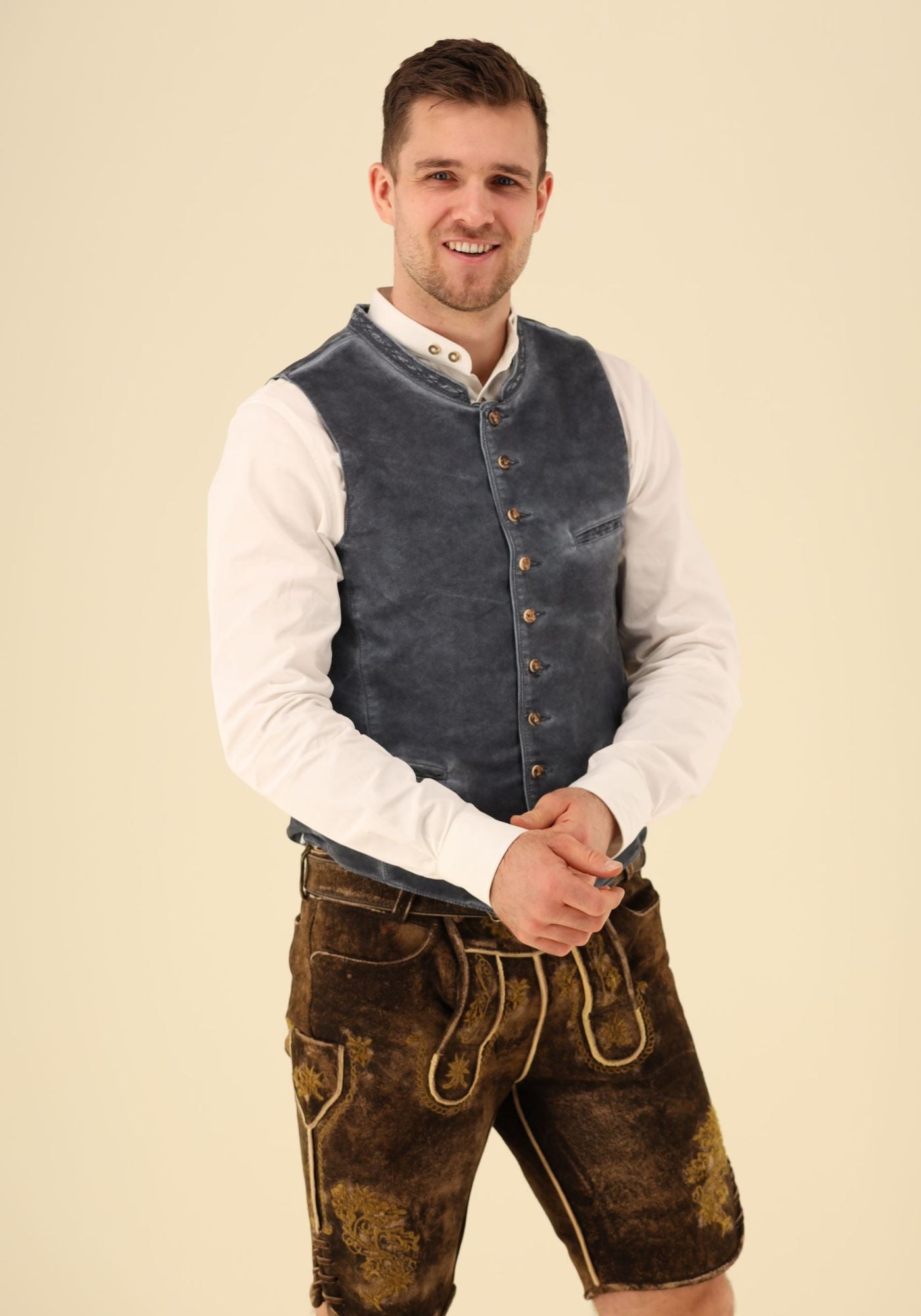 Gipfelstürmer Trachtenweste Slim Fit Torivi