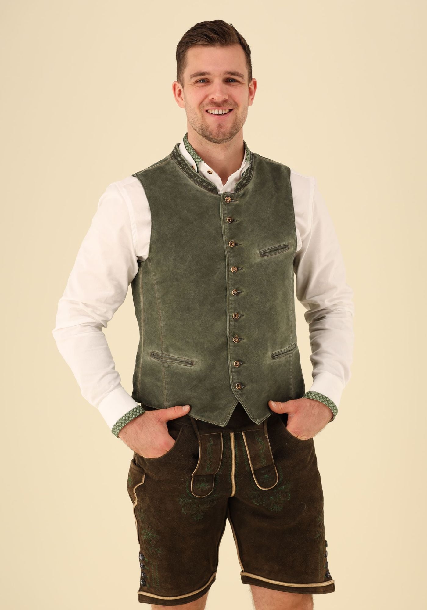 Gipfelstürmer Trachtenweste Slim Fit Torivi