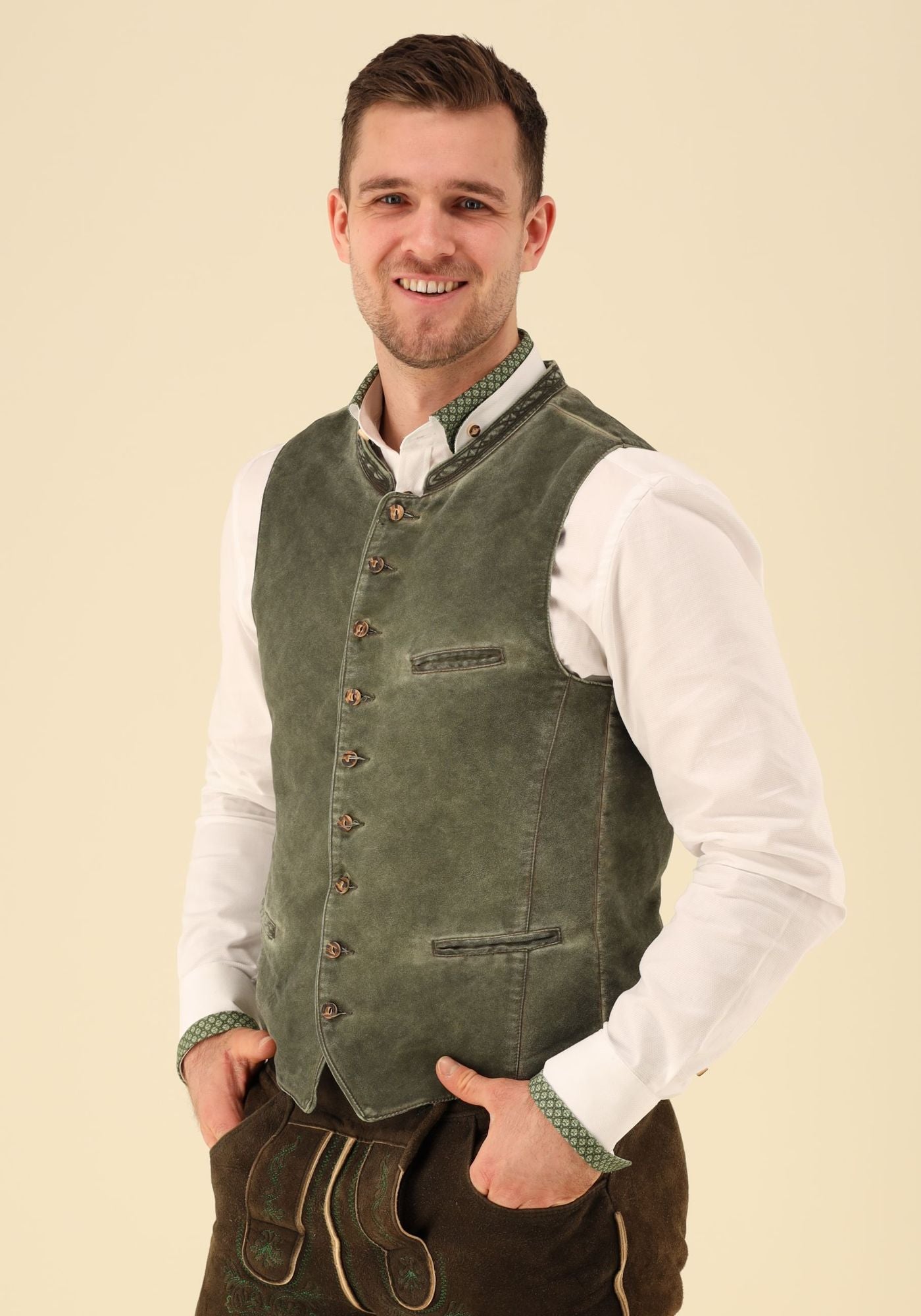 Gipfelstürmer Trachtenweste Slim Fit Torivi