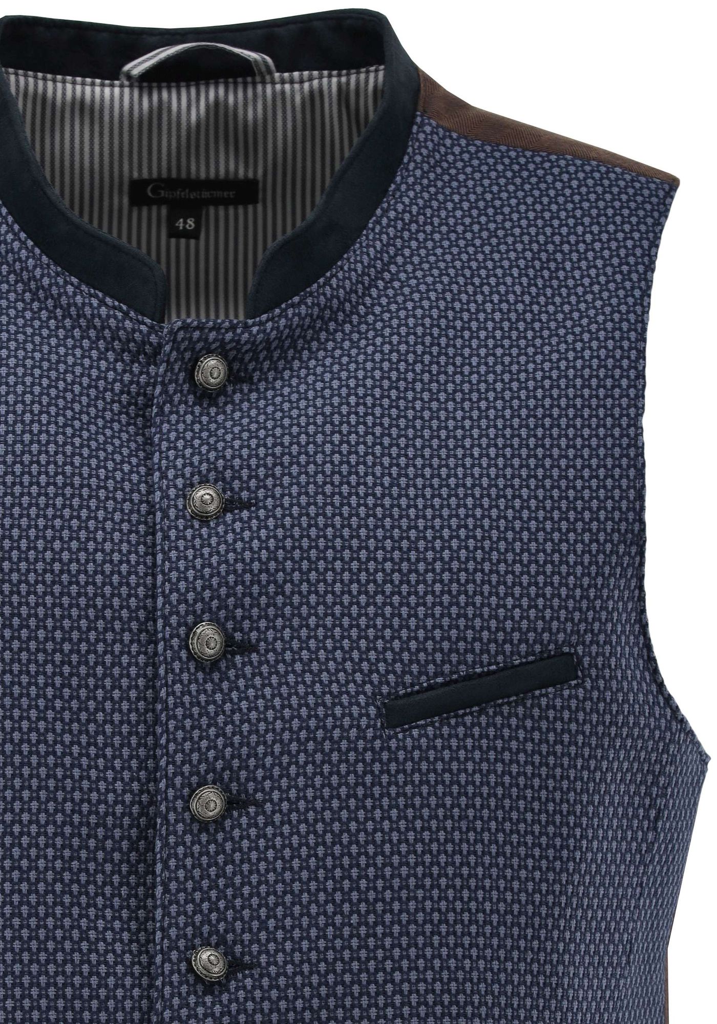 Gipfelstürmer Trachtenweste Slim Fit Umuwi