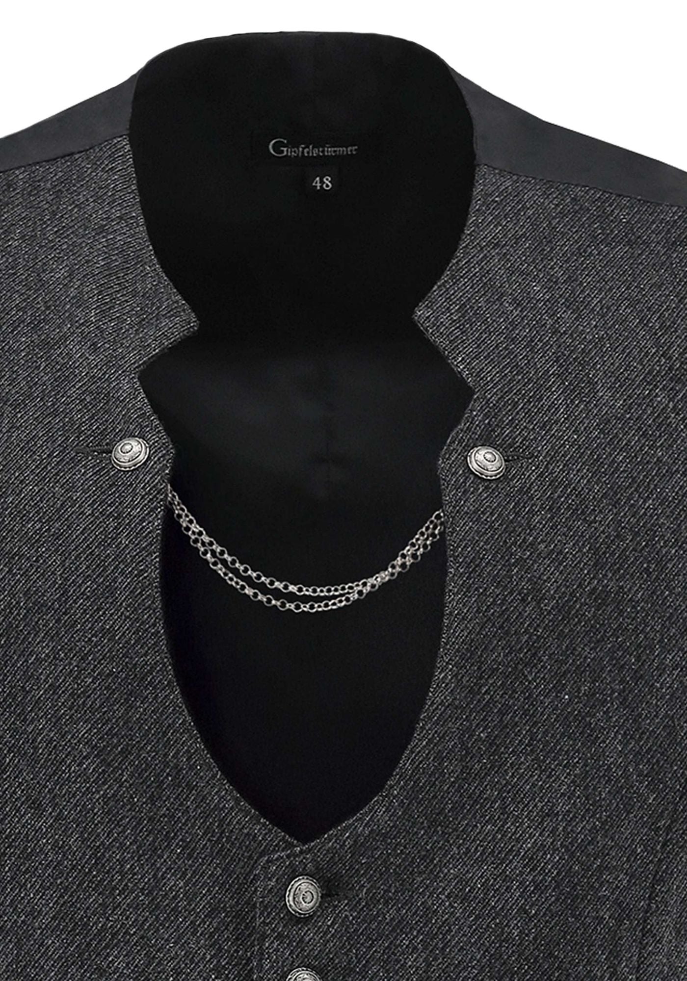 Gipfelstürmer Trachtenweste Miesbacher Slim Fit Okomer