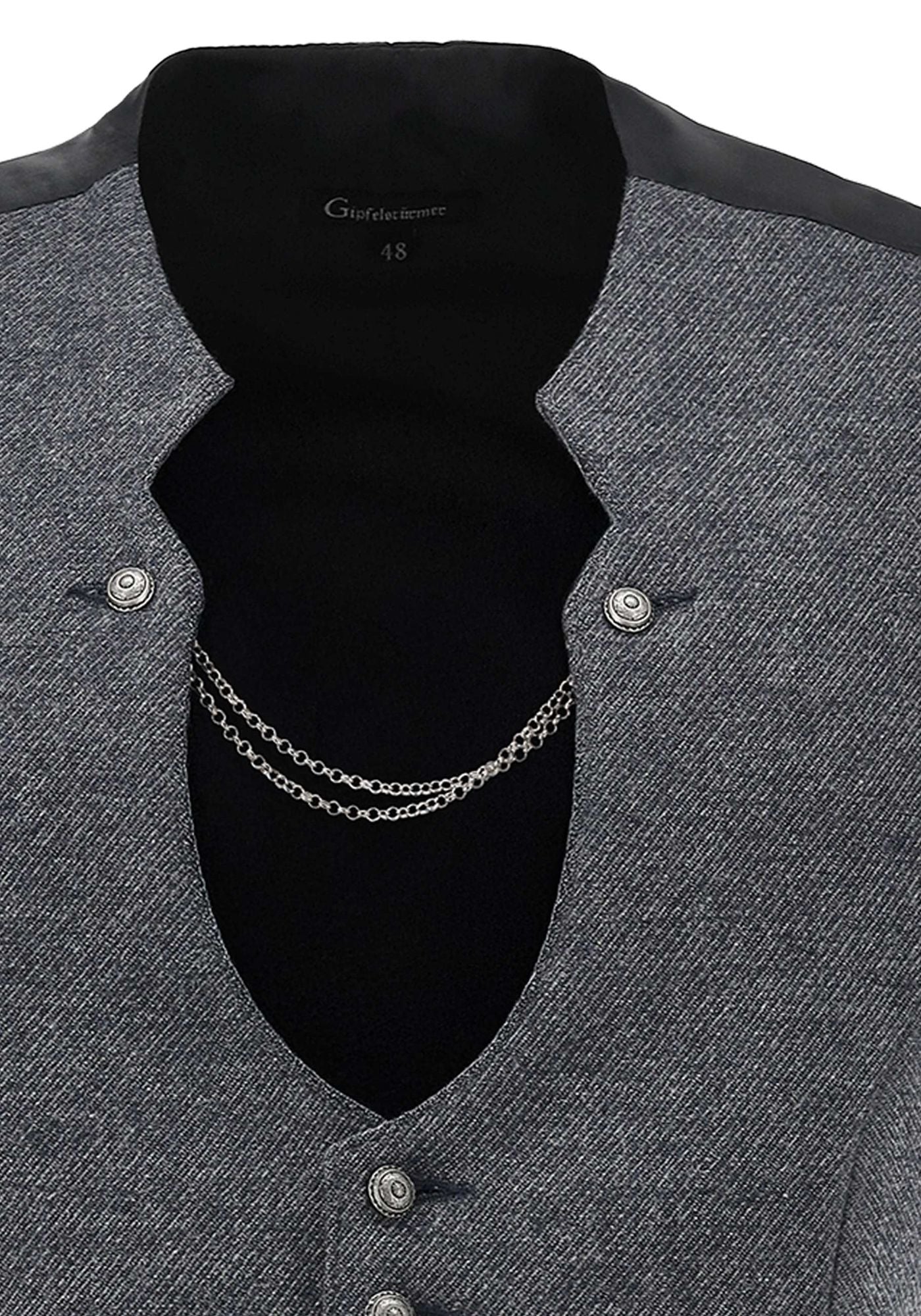 Gipfelstürmer Trachtenweste Miesbacher Slim Fit Okomer