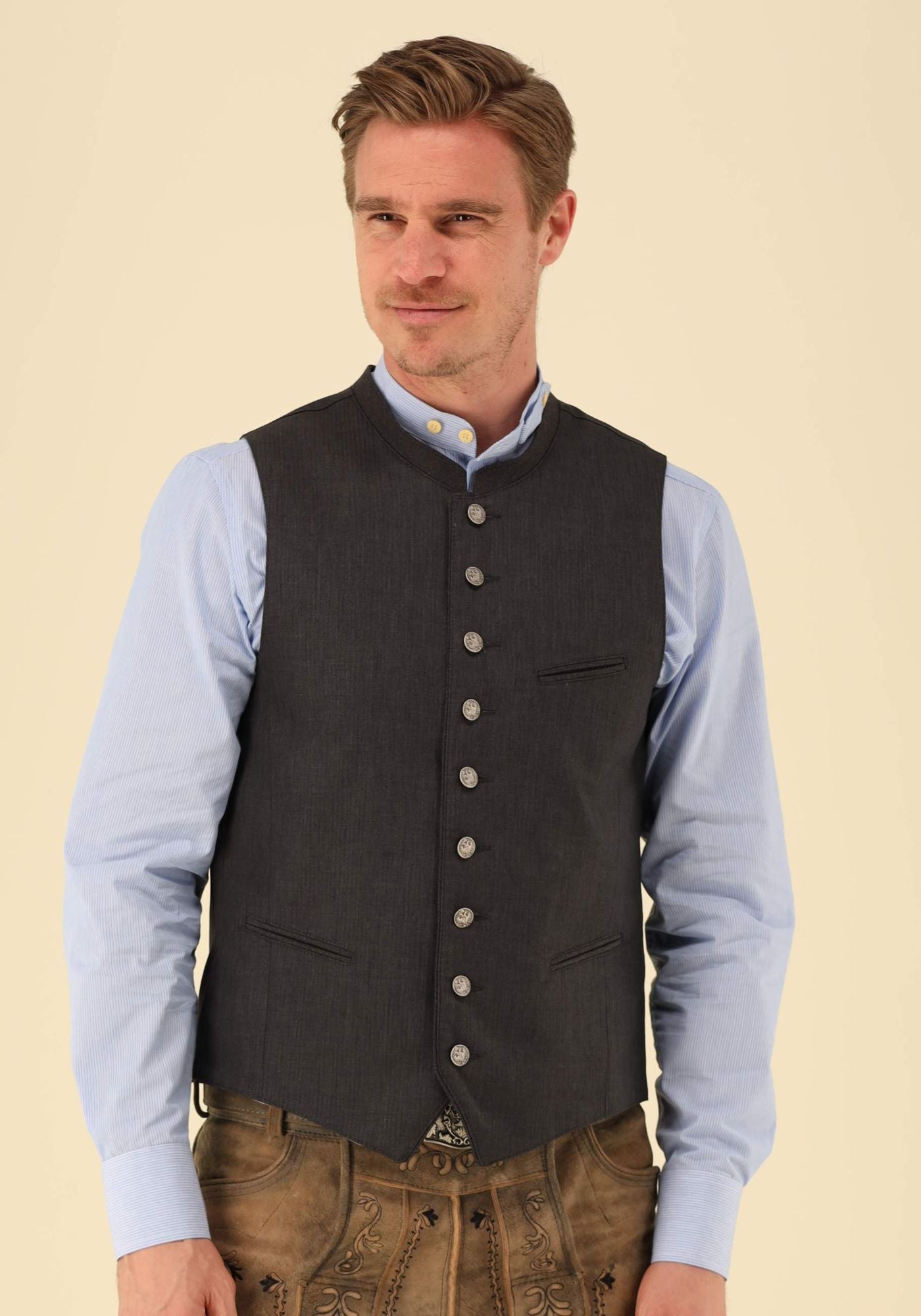 Gipfelstürmer Trachtenweste Slim Fit Frete